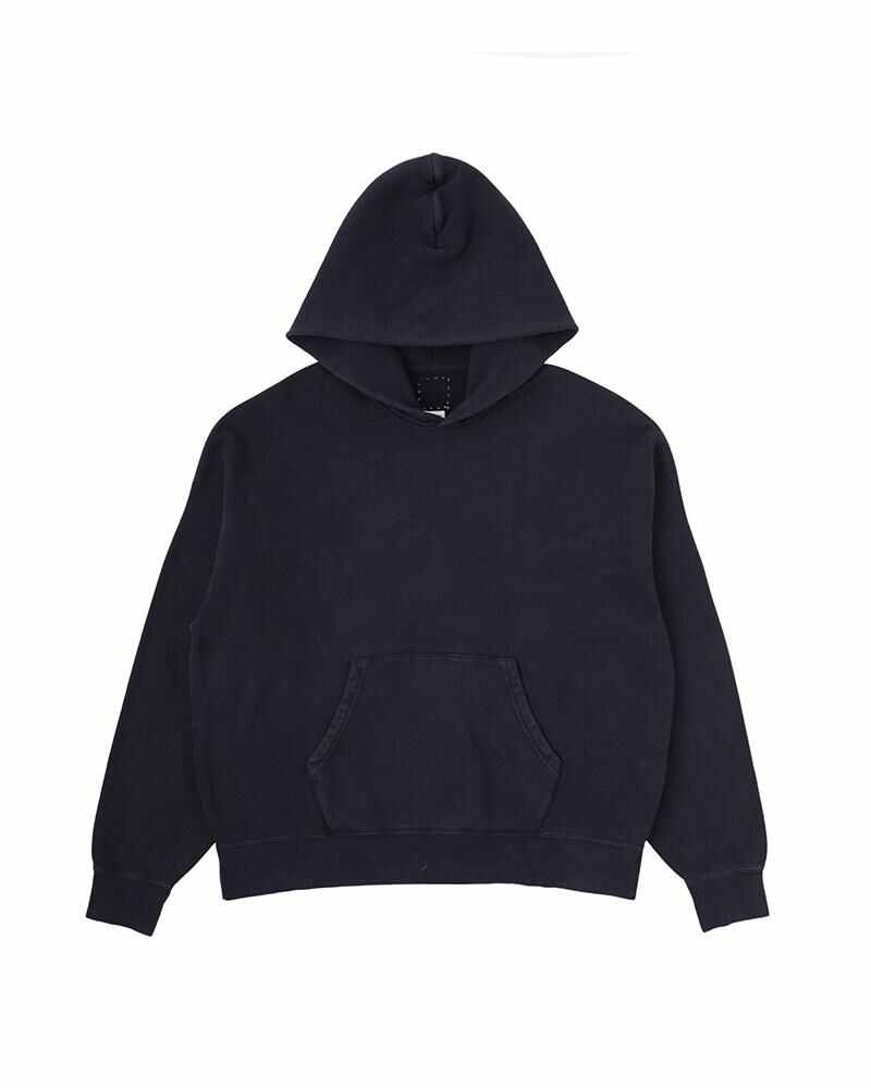 visvim AMPLUS SB HOODIE P.O. DMGD (U.D.) NAVY | REVERSIBLE