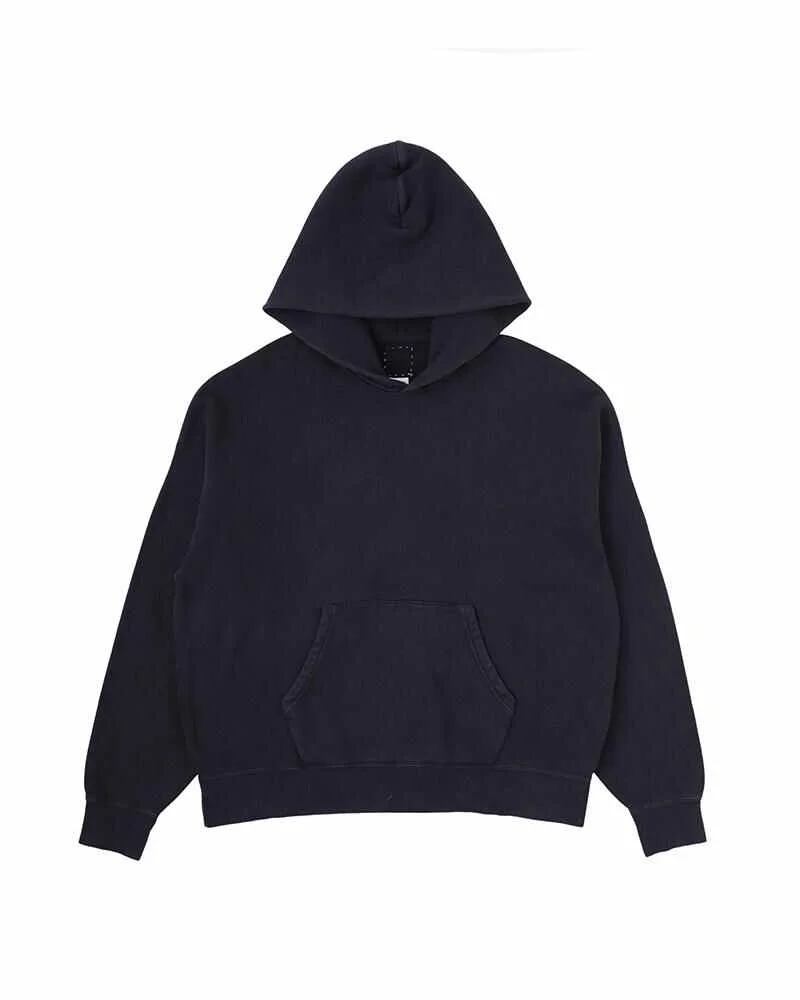 AMPLUS SB HOODIE P.O. DMGD (U.D.) NAVY - 1