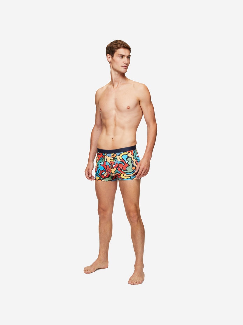 Men's Hipster Abstract Pima Cotton Stretch Multi - 6