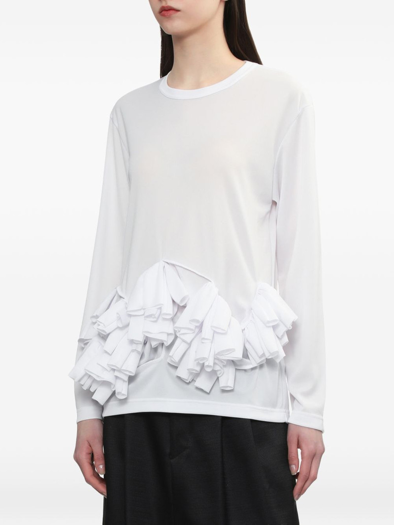 ruffled long-sleeve top 3