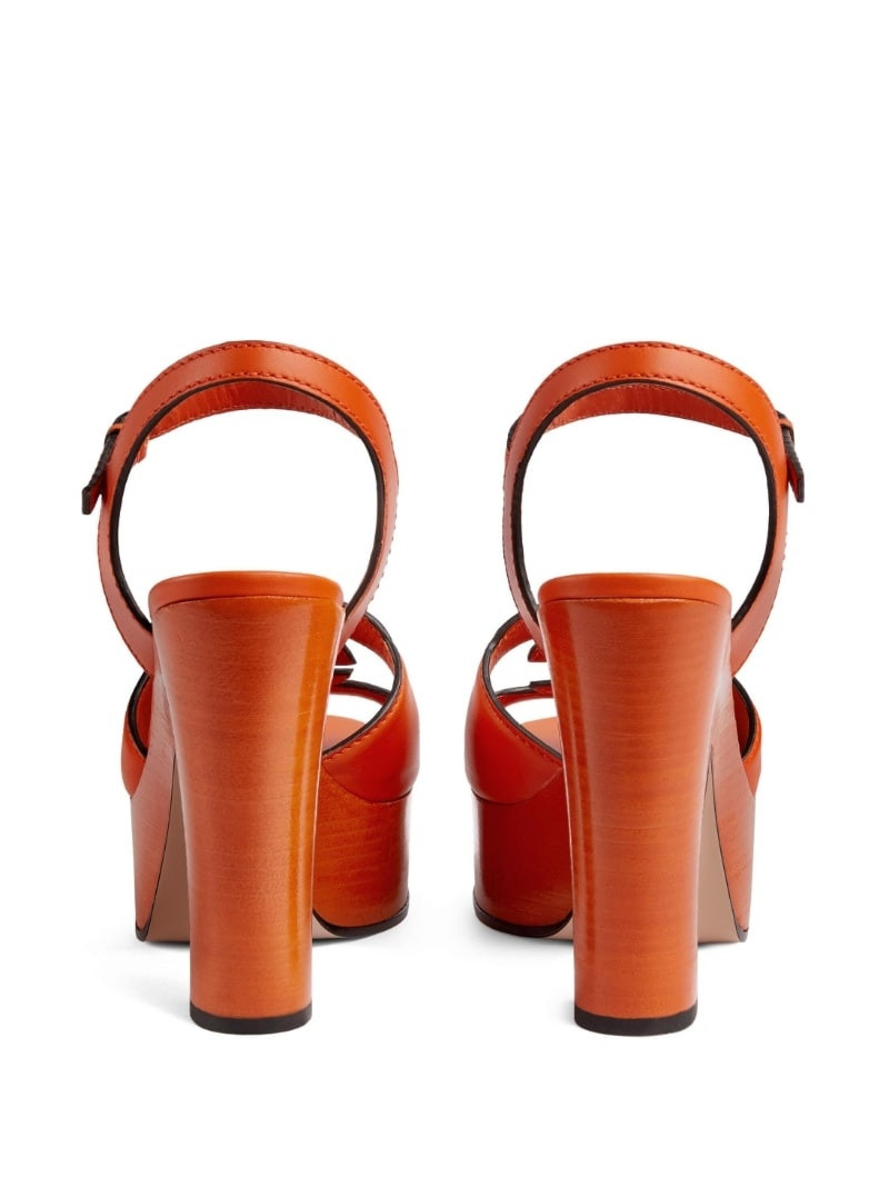 interlocking G 110mm high sandals 3