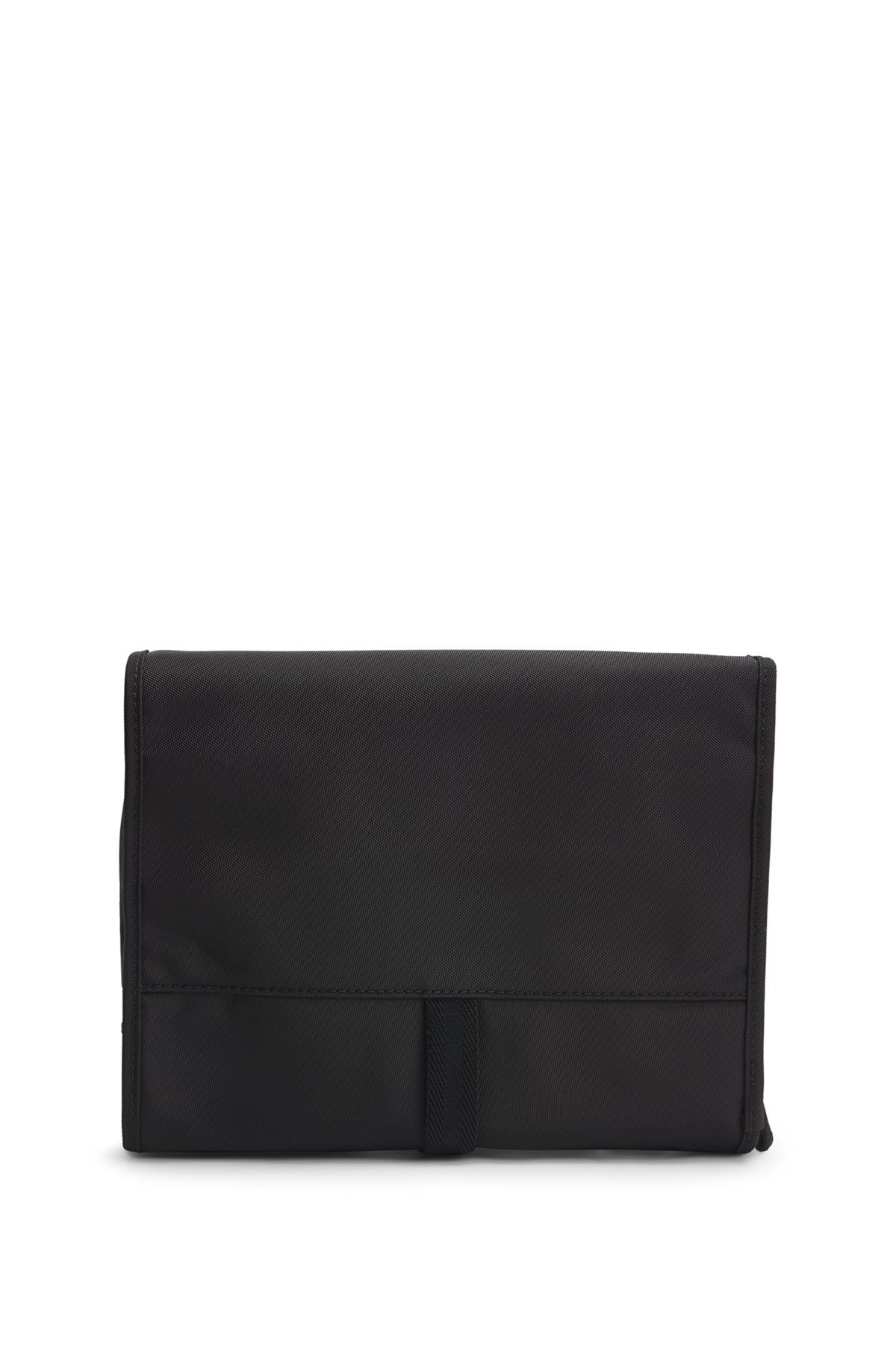 BUCKLE-CLOSURE WASHBAG WITH SIGNATURE DETAILS - 1