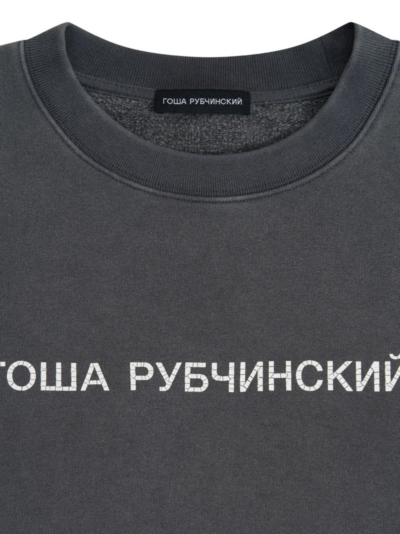 logo-print sweater 3