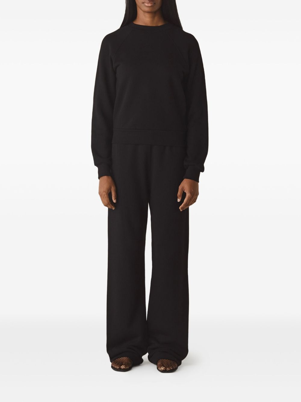 straight leg sweatpants - 2