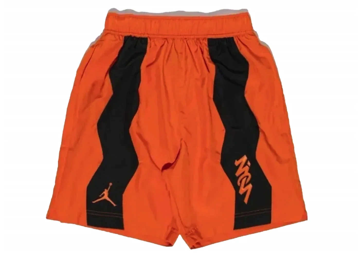 Jordan Zion Performance Dri-Fit Woven Shorts Orange - 1