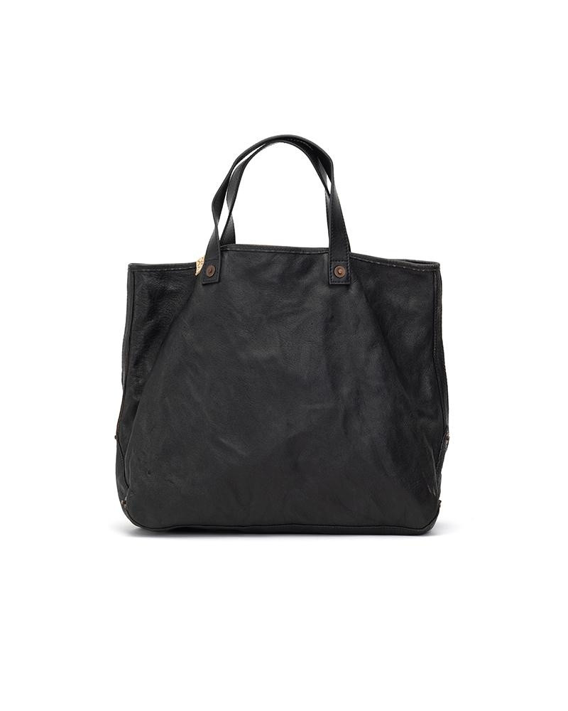 RIVET TOTE DMGD (IT VEG.H) BLACK 1