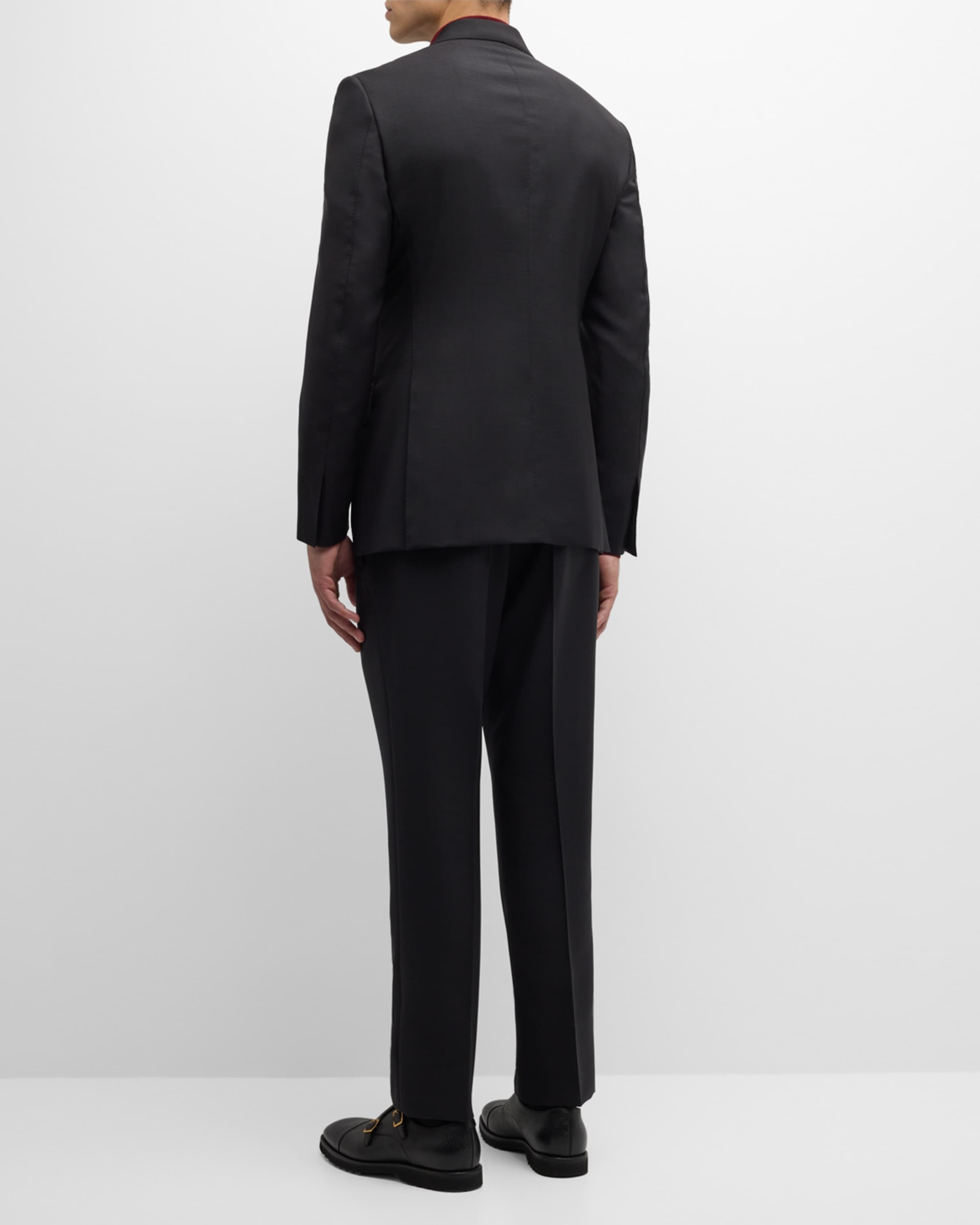 Men's Shelton Solid Mohair Suit - 4