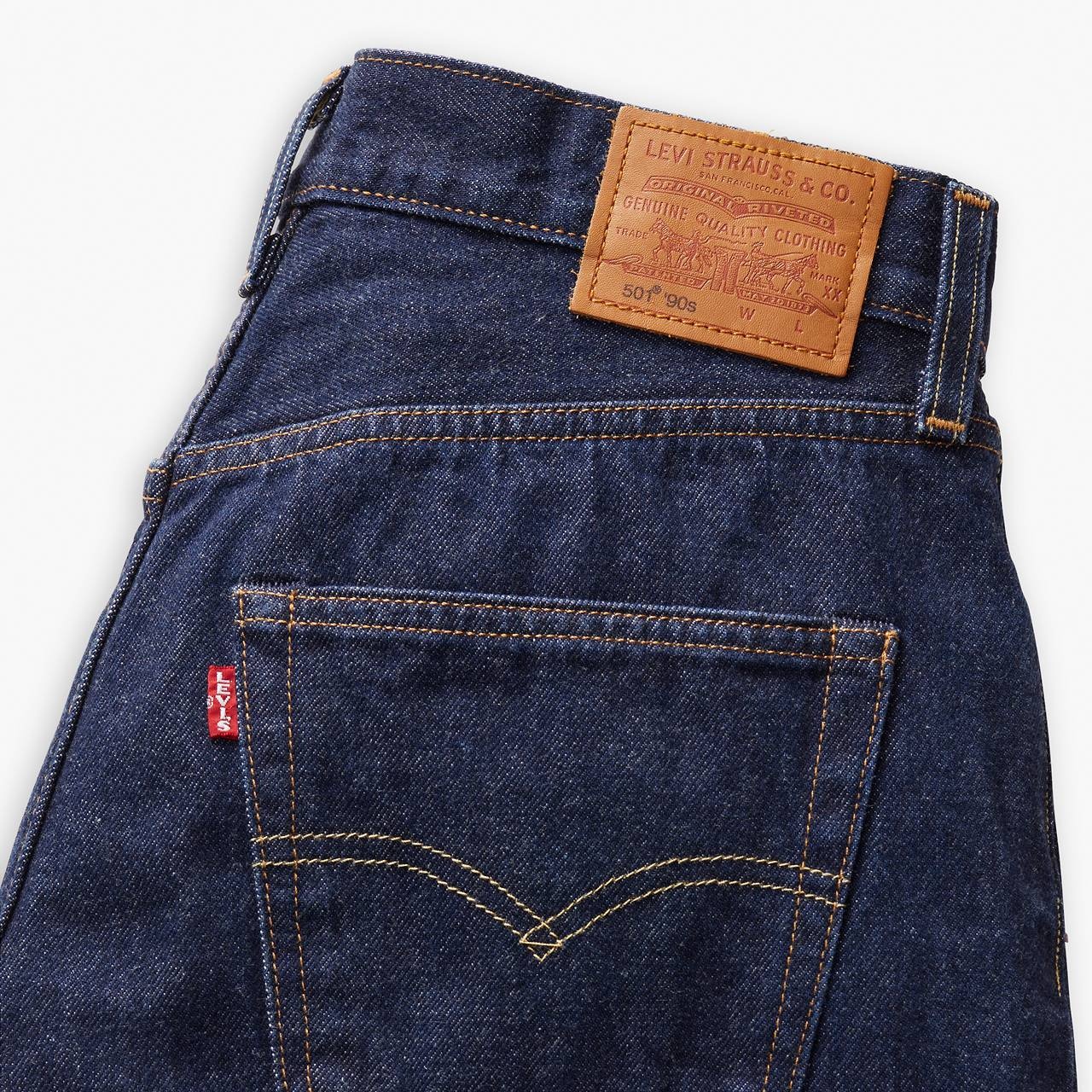 Levi's 501® '90S CUFFED SELVEDGE WOMEN'S JEANS | REVERSIBLE