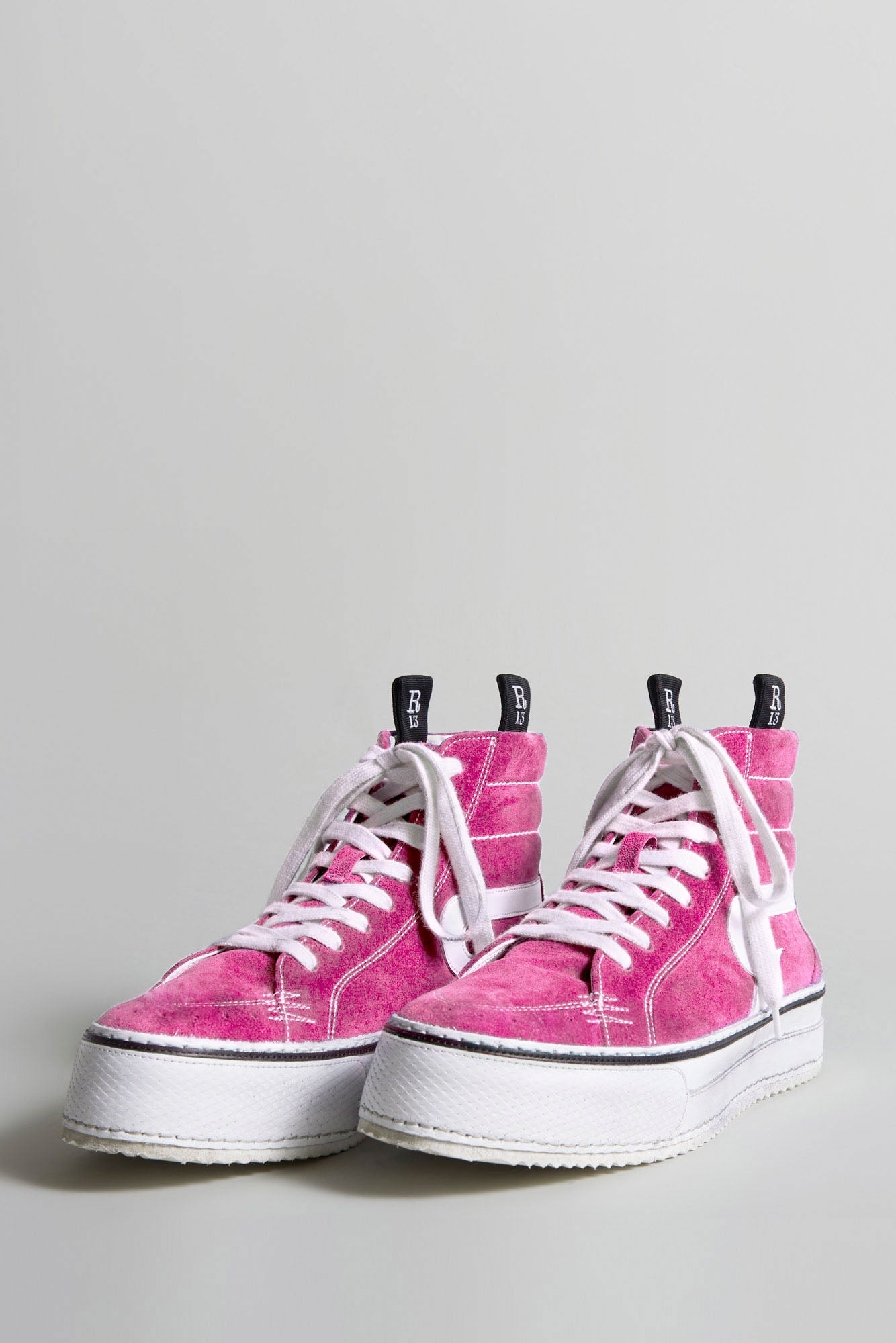 ROGUE HIGH TOP - PINK SUEDE - 1