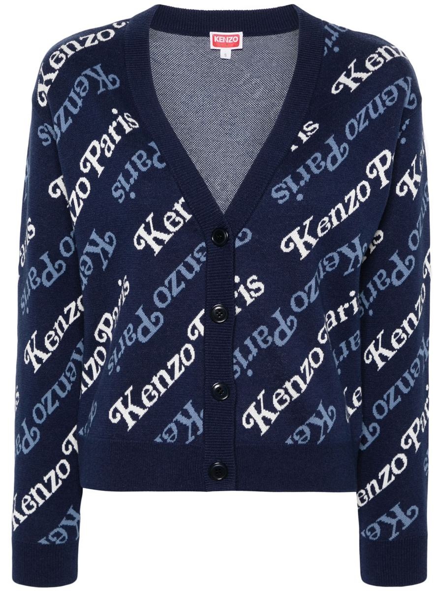 KENZO VERDY CROPPED CARDIGAN - 1