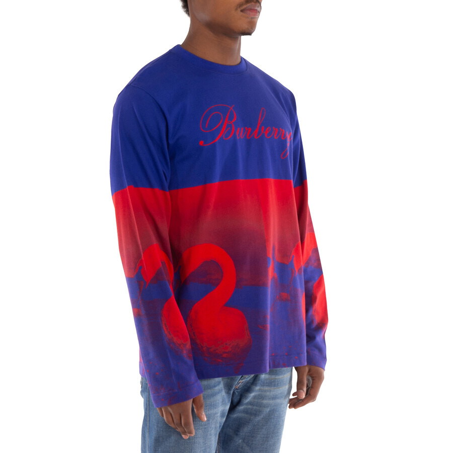 Burberry Long Sleeve Swan Logo T-Shirt - 2