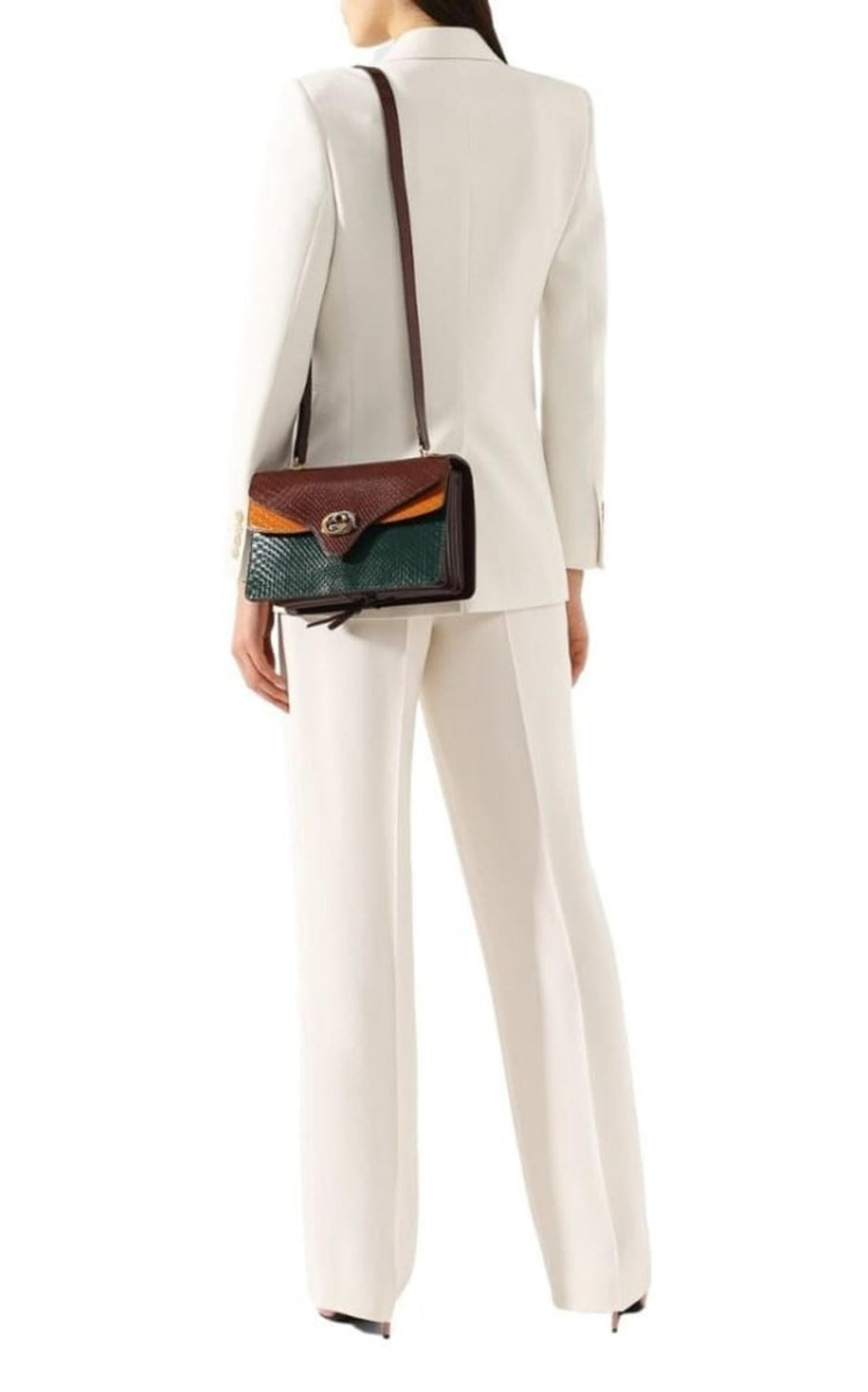 Small Python Shoulder Bag - 2