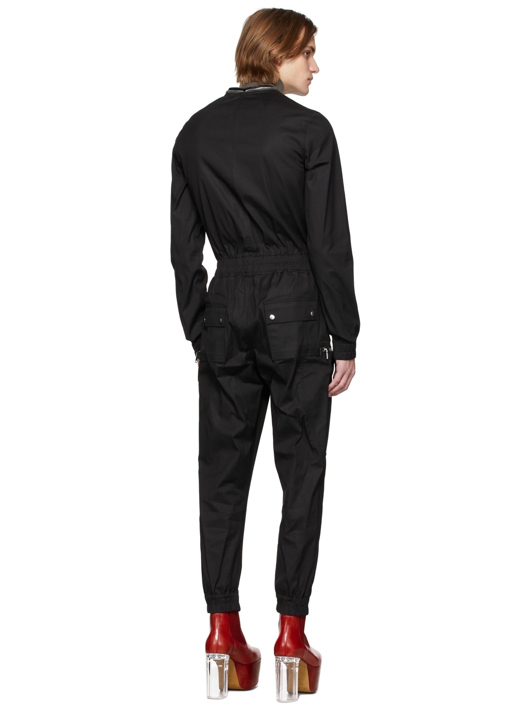 Black Bauhaus Larry Flightsuit - 3