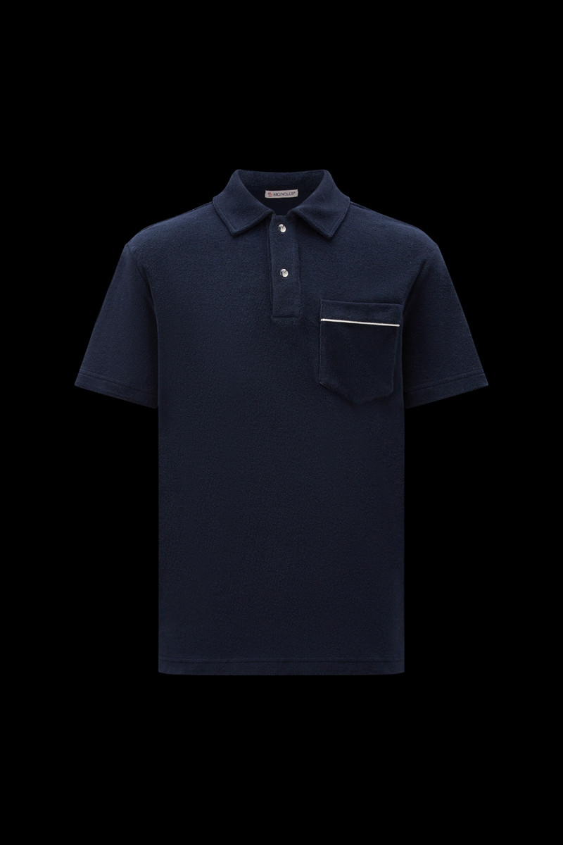Terrycloth Polo Shirt - 1