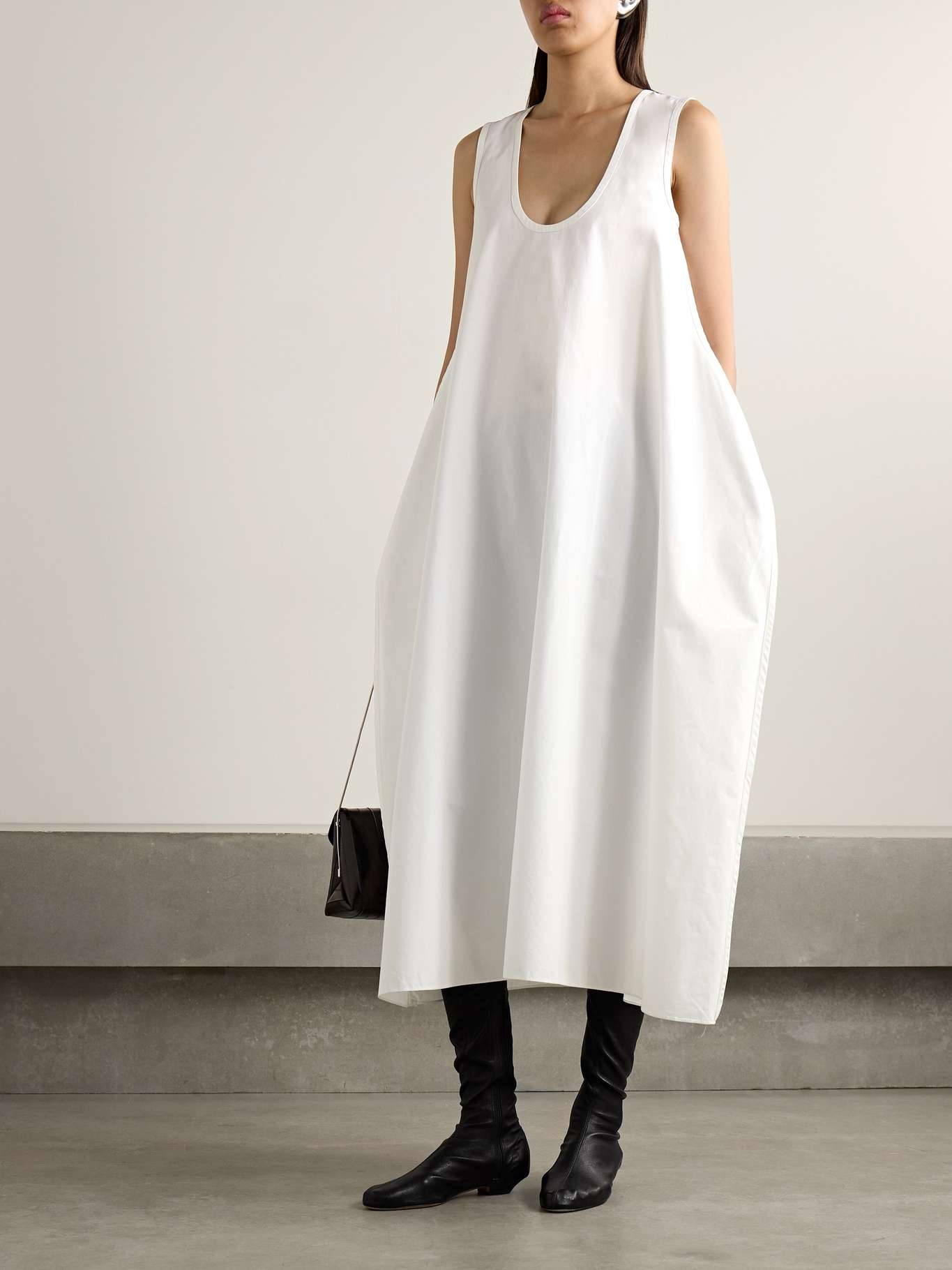 Coli cotton-poplin midi dress - 2
