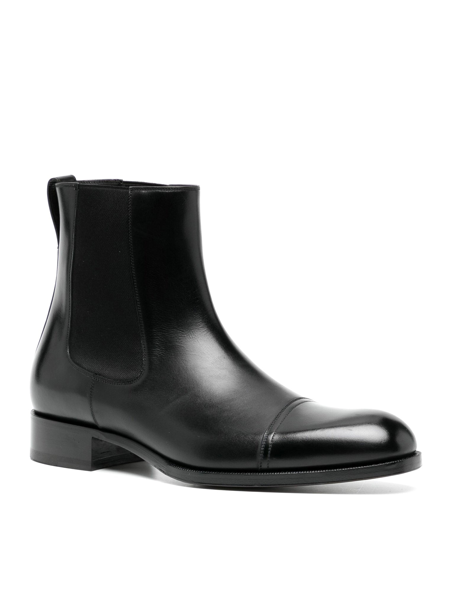 SMOOTH CALF LEATHER BOOTS - 2