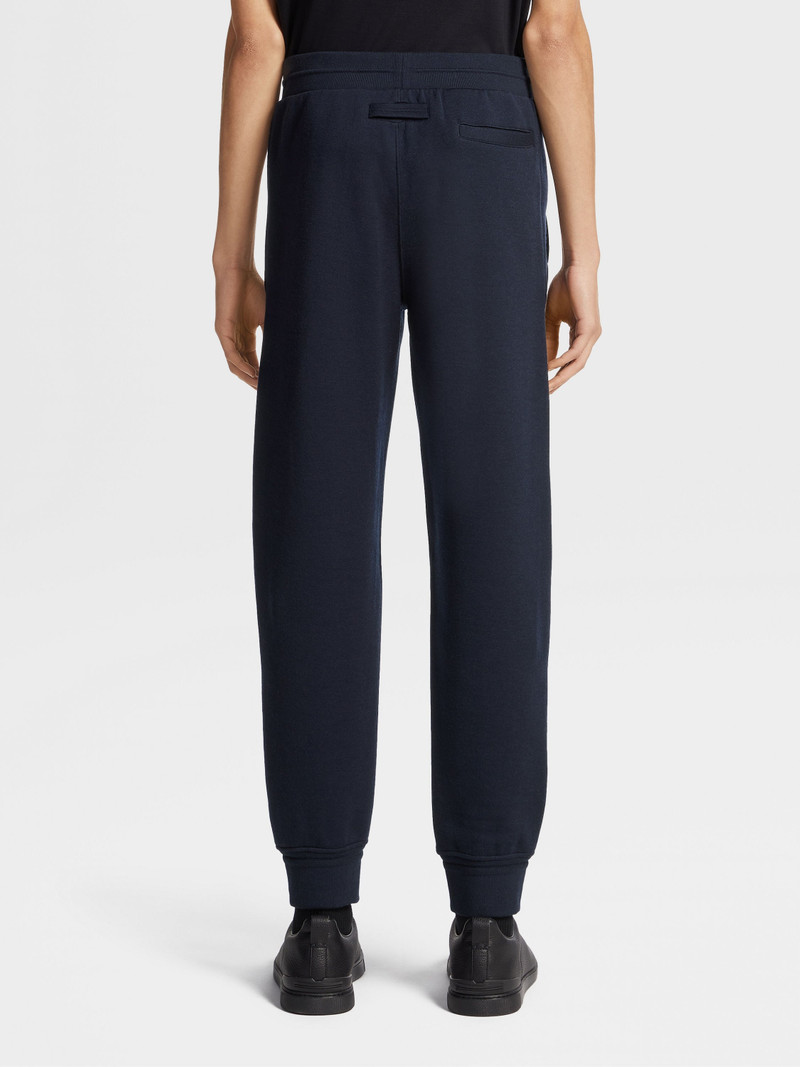 NAVY BLUE HIGH PERFORMANCE™ WOOL BLEND JOGGERS 3