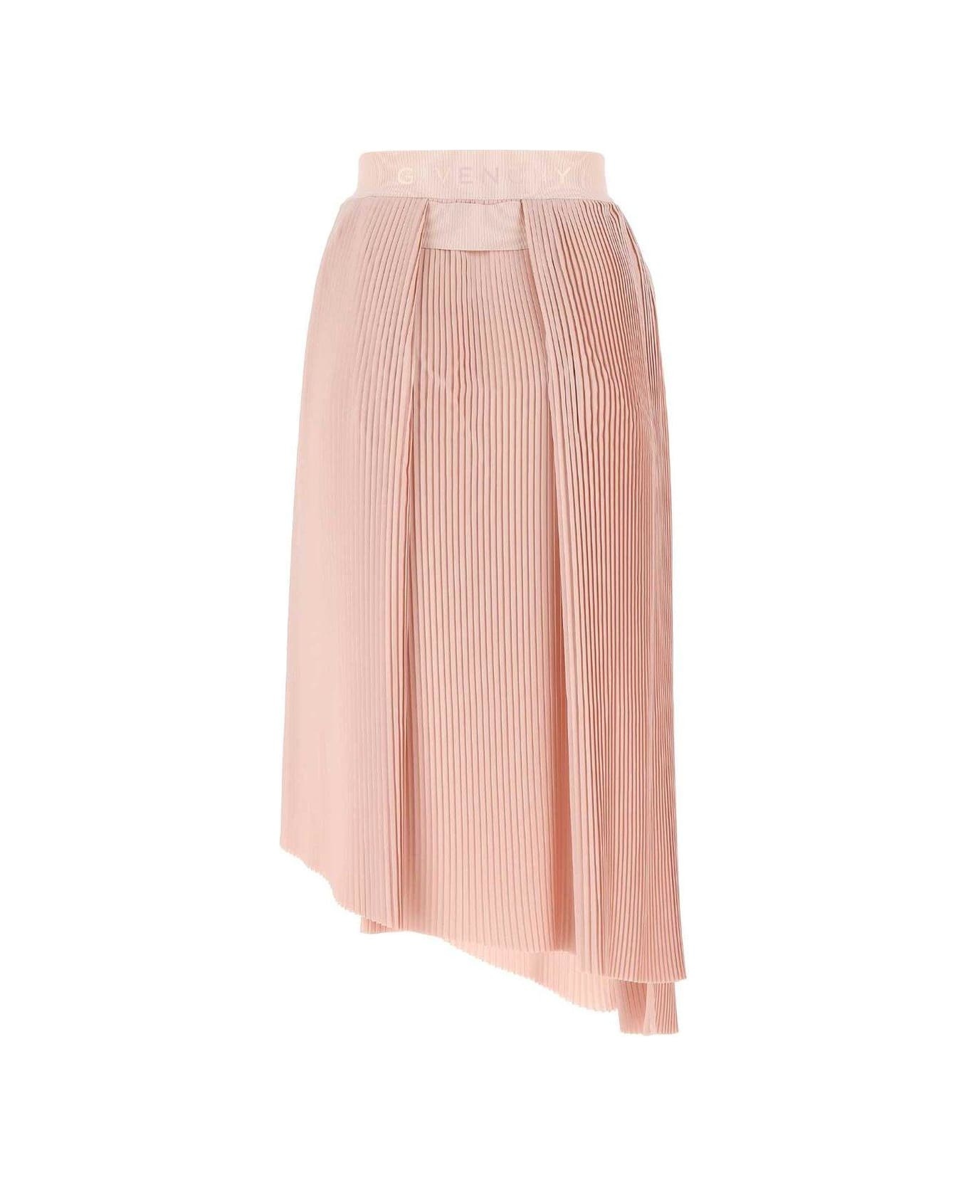 Asymmetrical Pleated Skirt - 2