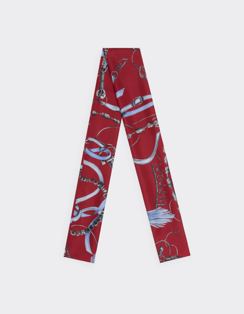 Shelley in silk twill with Ferrari Closet print 4
