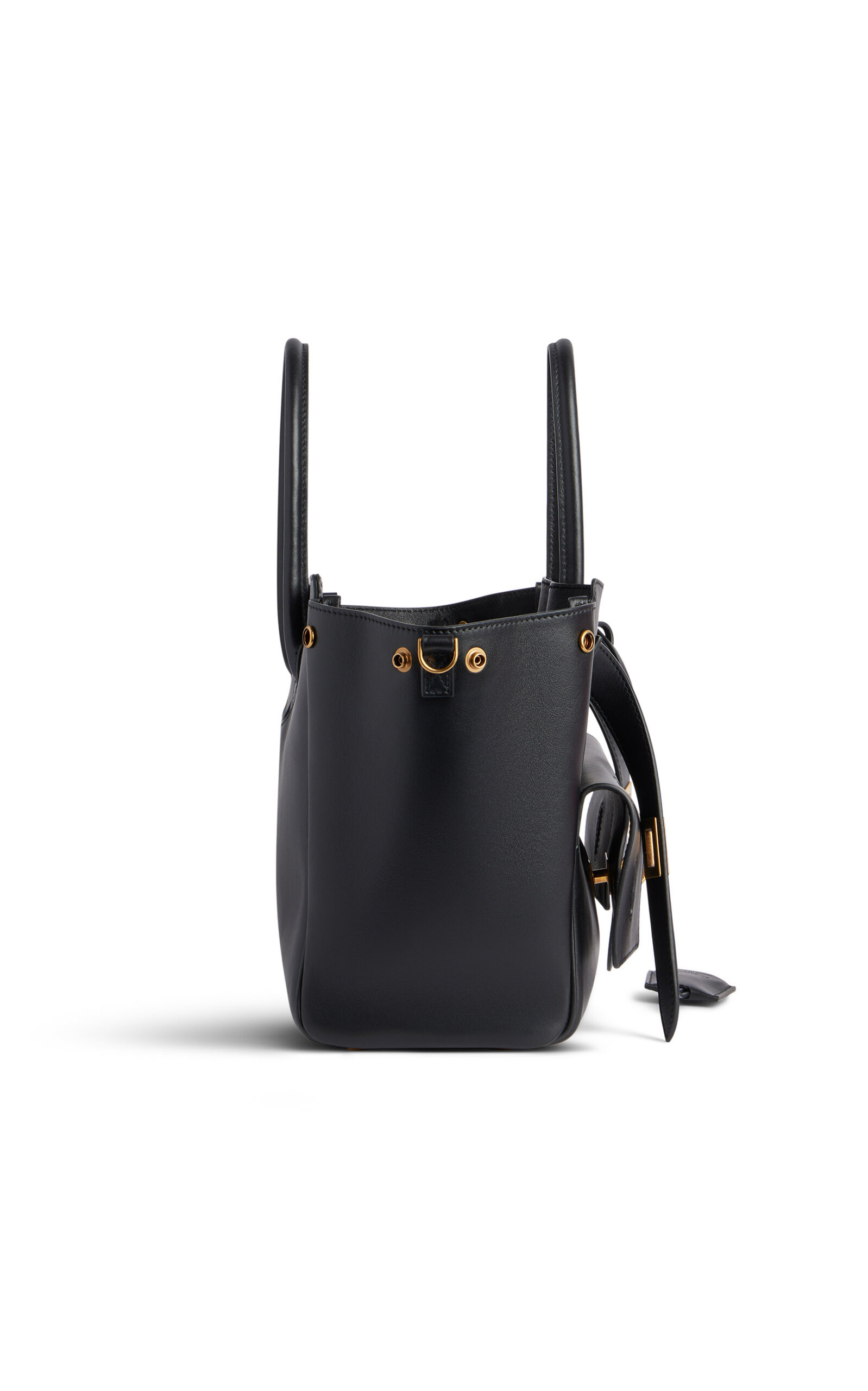 Bel Air Small Leather Carry-All Bag black - 4