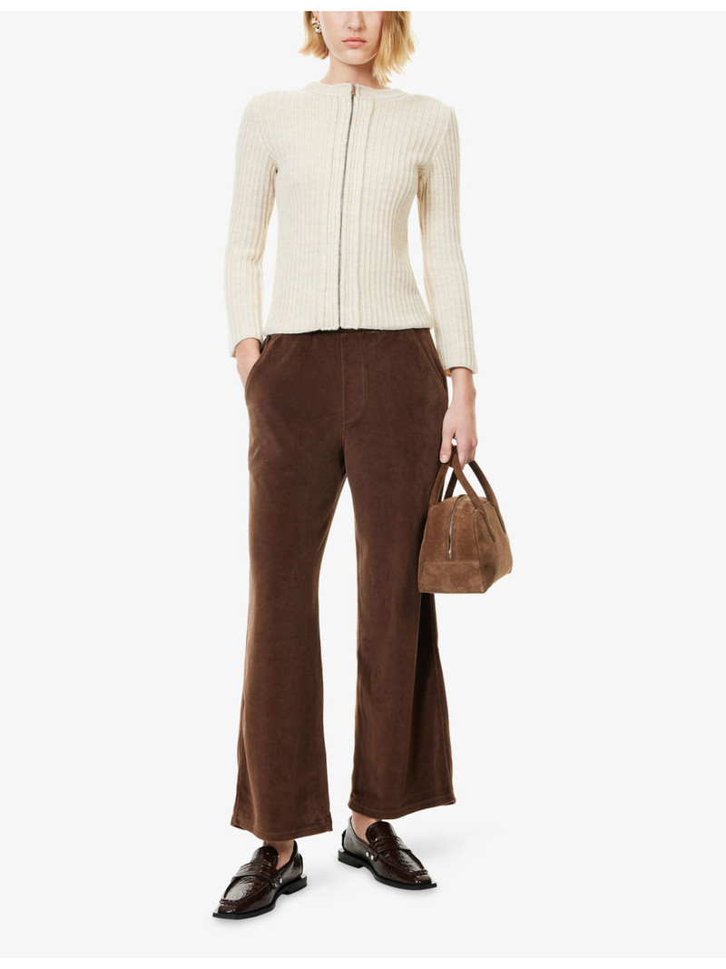 Citizens of Humanity Brynn Drawstring Cotton-Blend Jogging Bottoms outlook