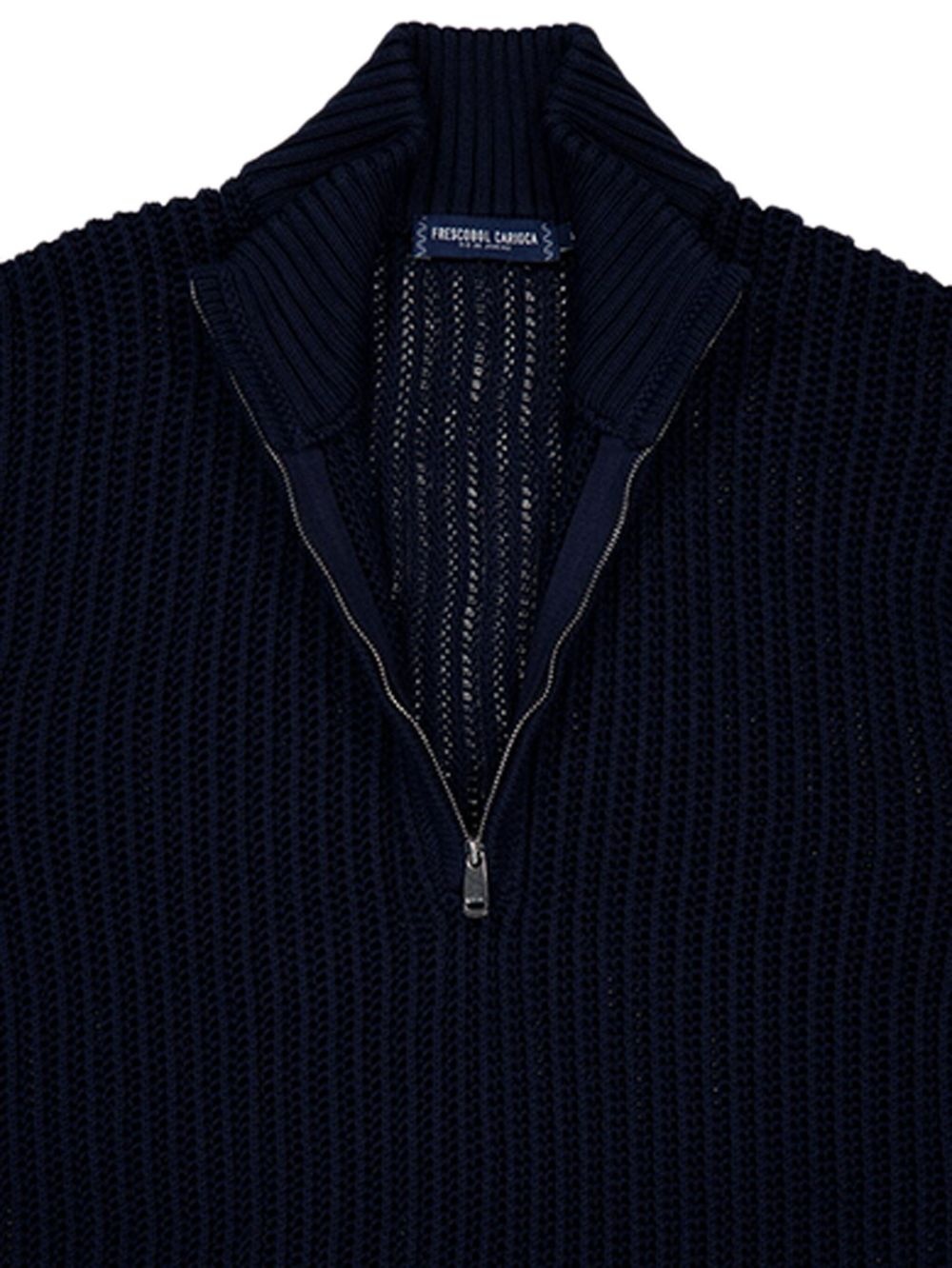 half-zip knit sweater - 3
