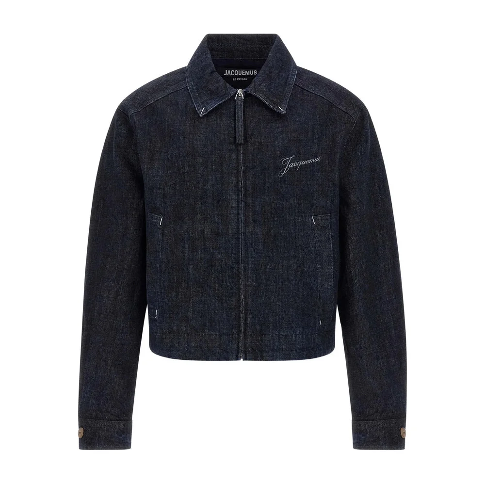 Jacquemus Blue Jackets - Denim Jackets Men - 1