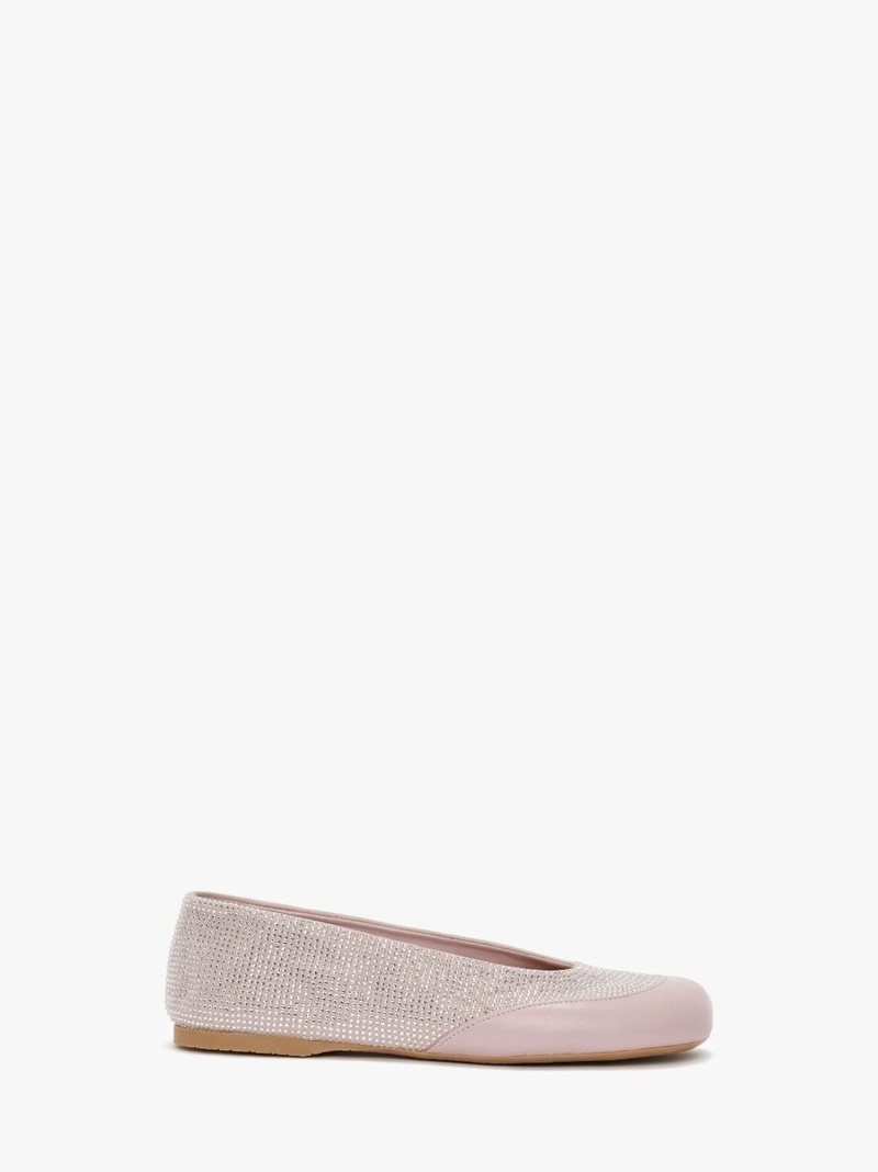 CRYSTAL BALLET FLATS 1