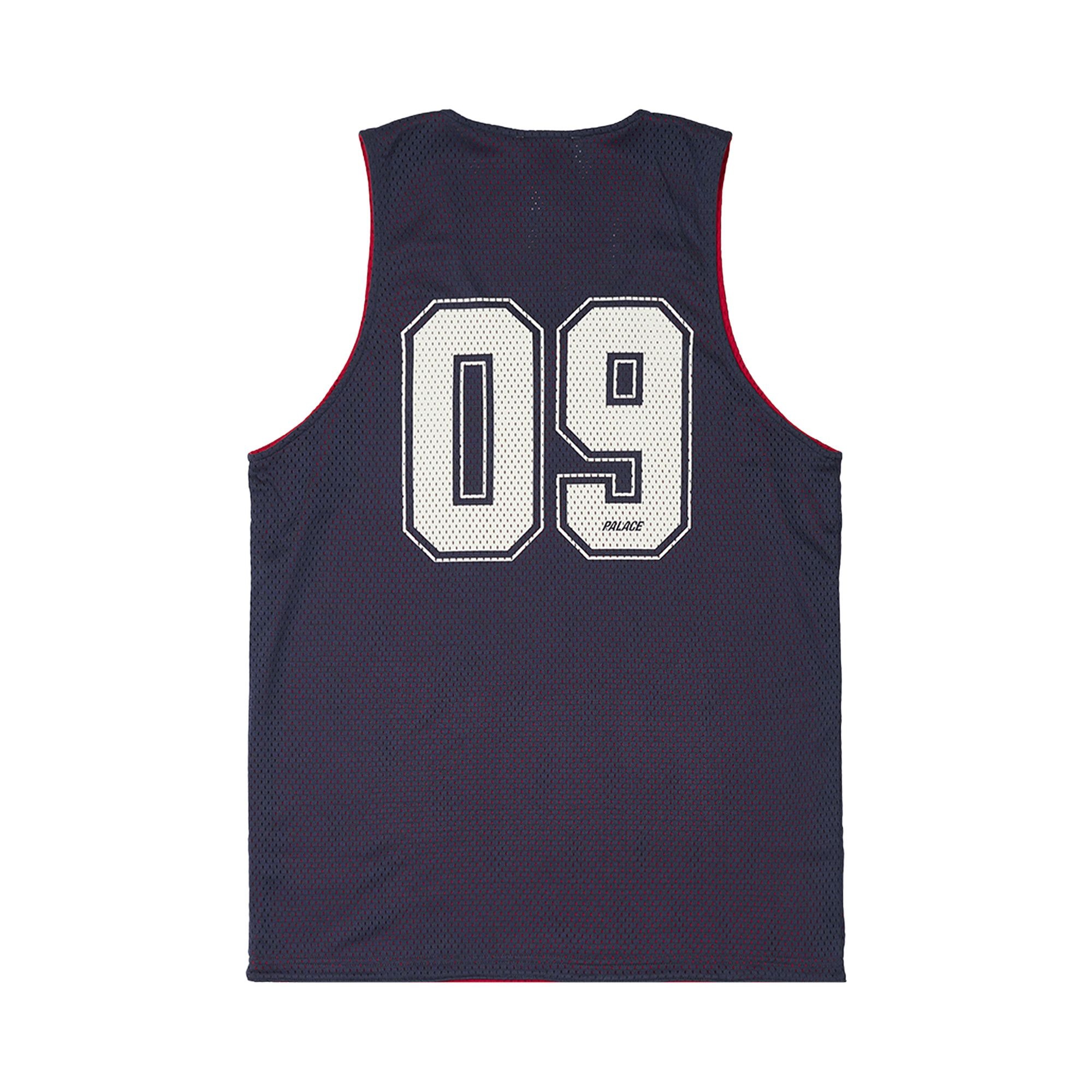 Palace Mesh Reverso Border Vest 'Navy' - 2