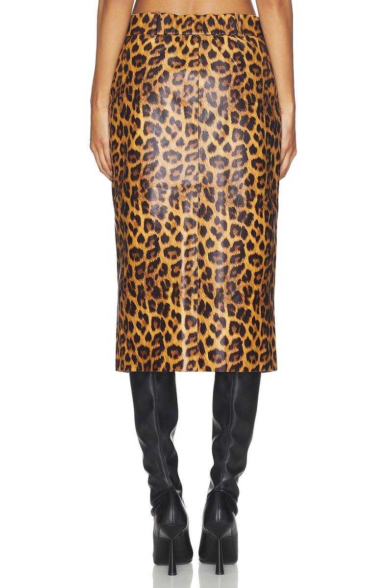 Leather Maxi Skirt 5