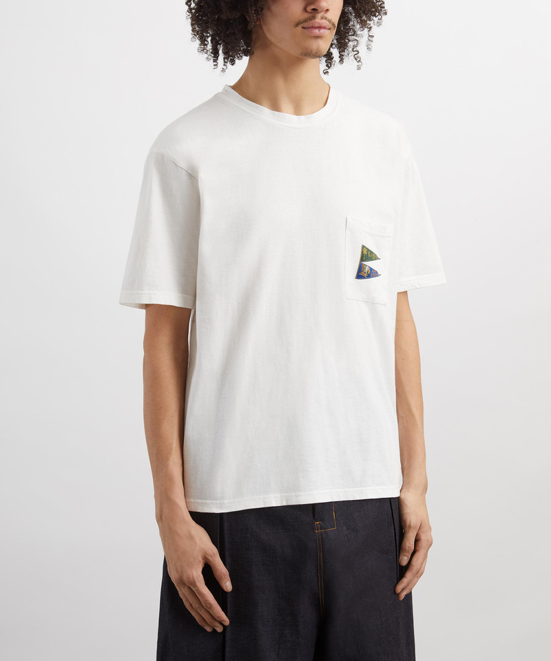 Kapital PENNANT Embroidered Jersey T-Shirt outlook