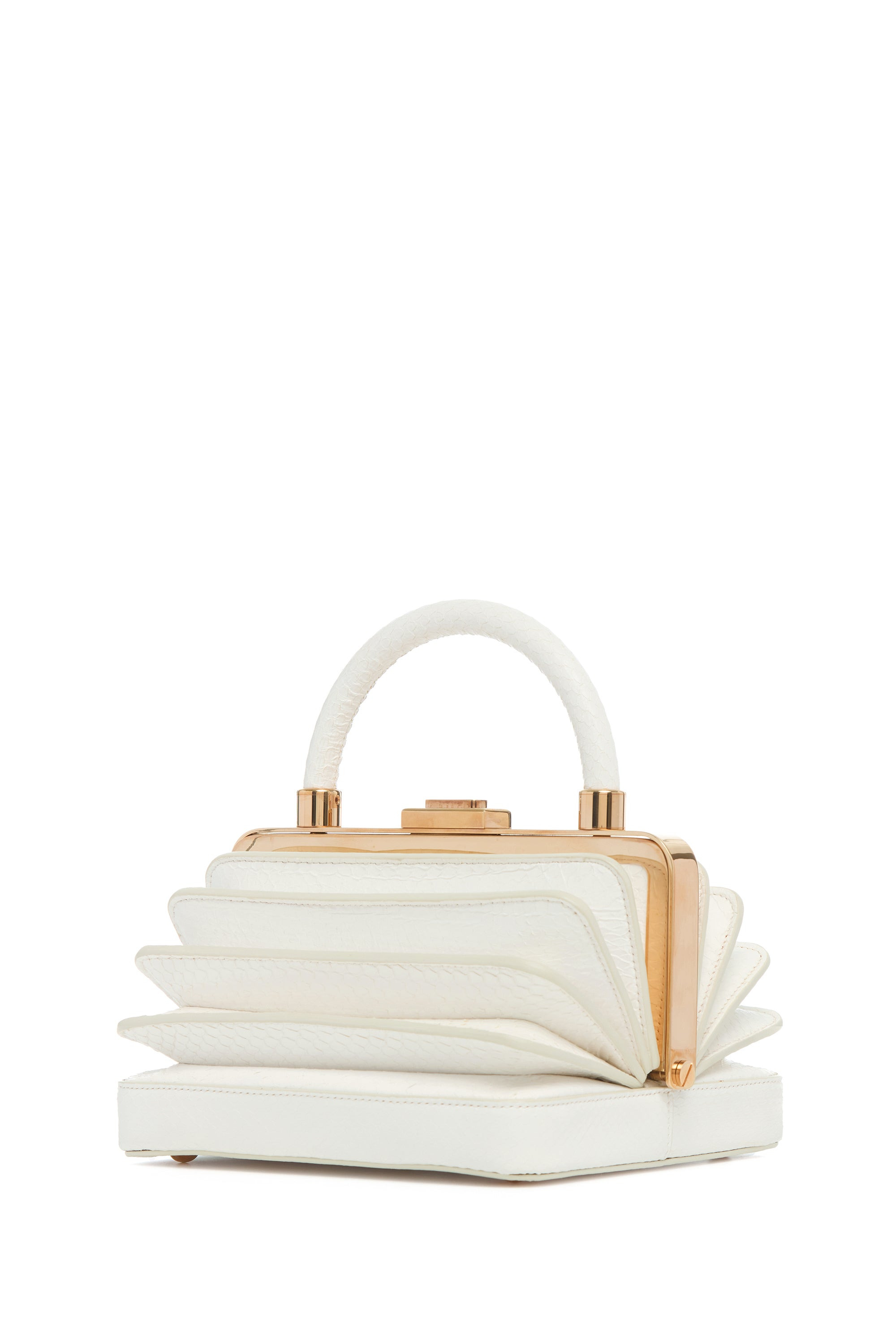 Diana Bag in Ivory Snakeskin - 1