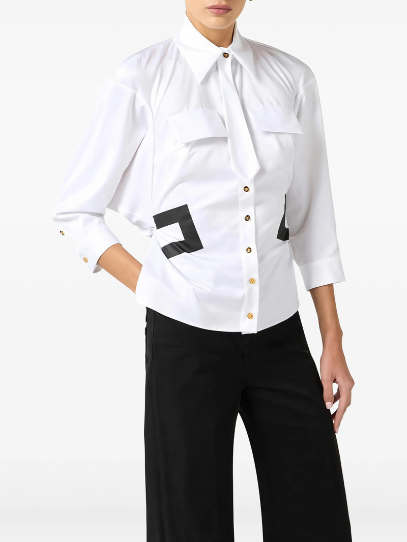 Elisabetta Franchi Tie-detail Shirt 5