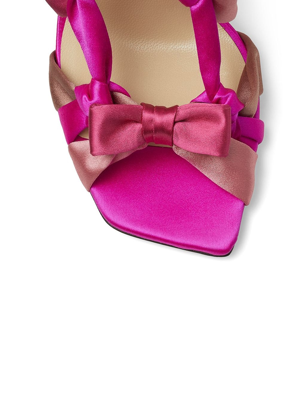 bow-detailing 100mm Seha sandals - 4