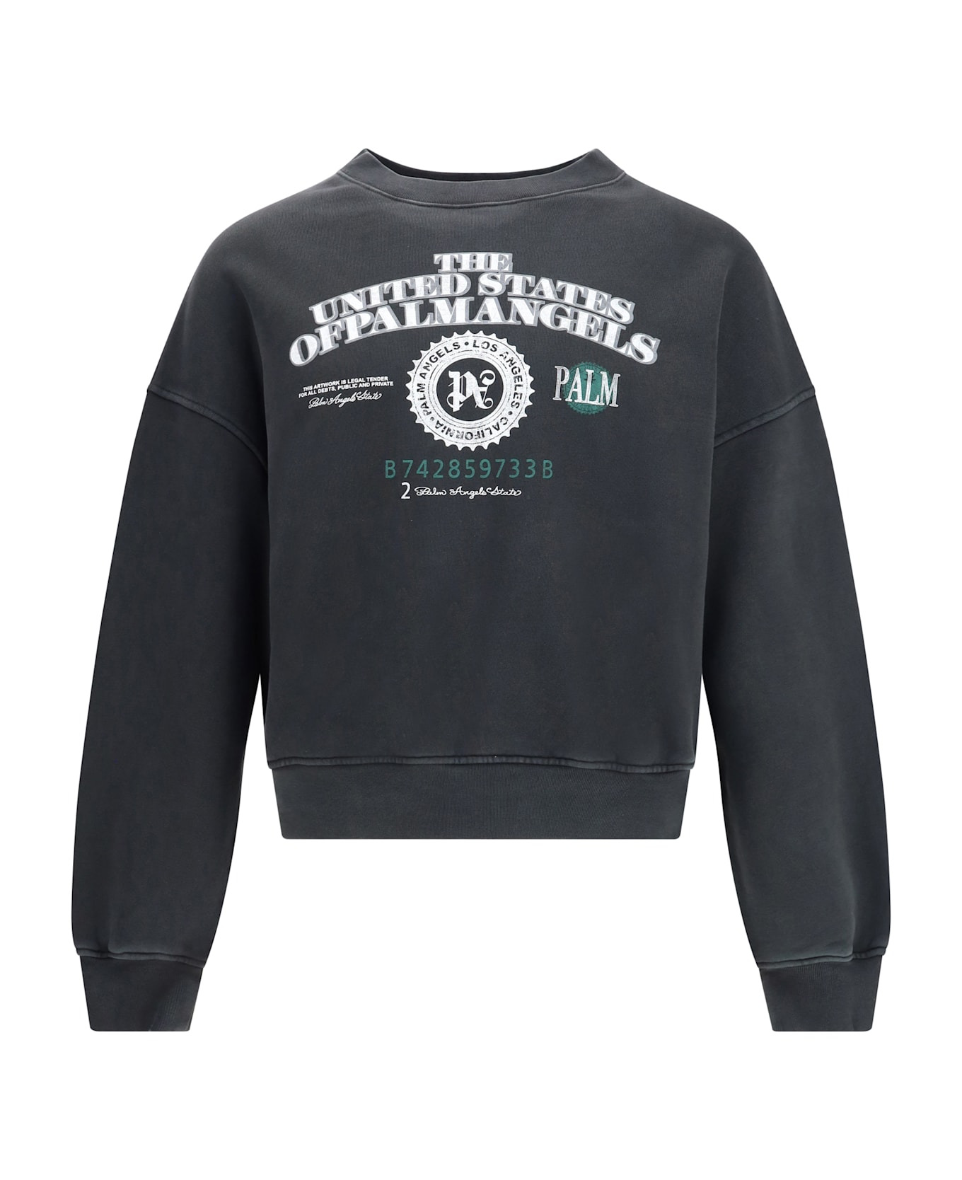 Dollar Loose Crew Vintage Sweatshir - 1