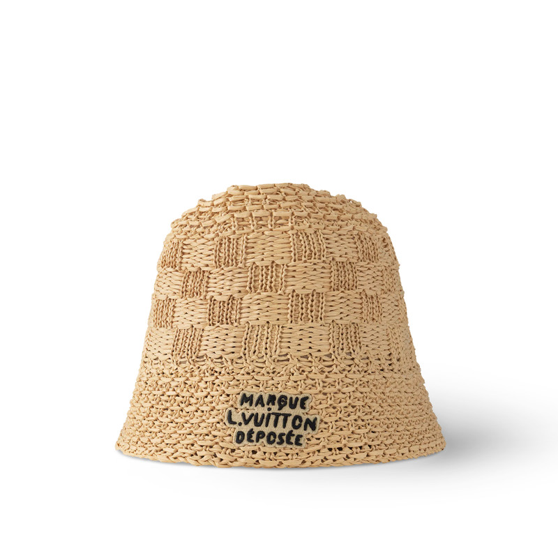 Louis Vuitton Damier Raffia Hat outlook