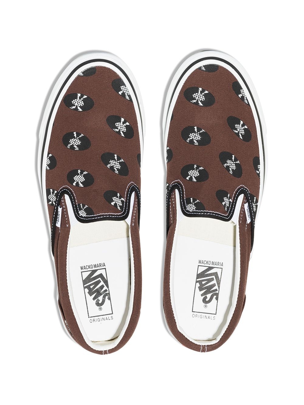 x Wacko Maria OG slip-on sneakers - 4