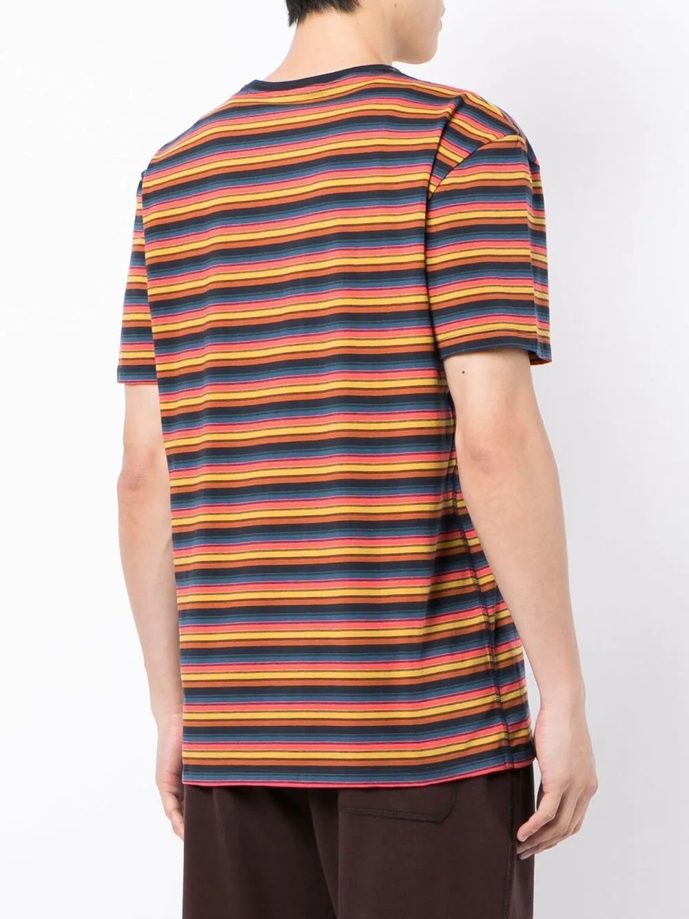 stripe-print jersey-knit T-Shirt - 4