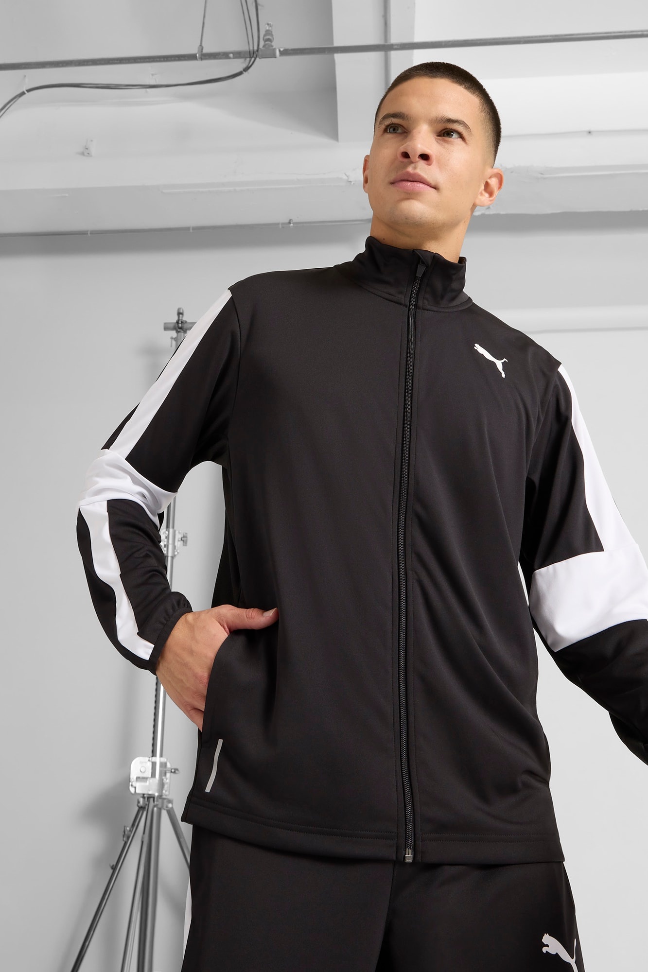 TRAIN FAVORITE Men's Zip-Up Training Jacket - 3