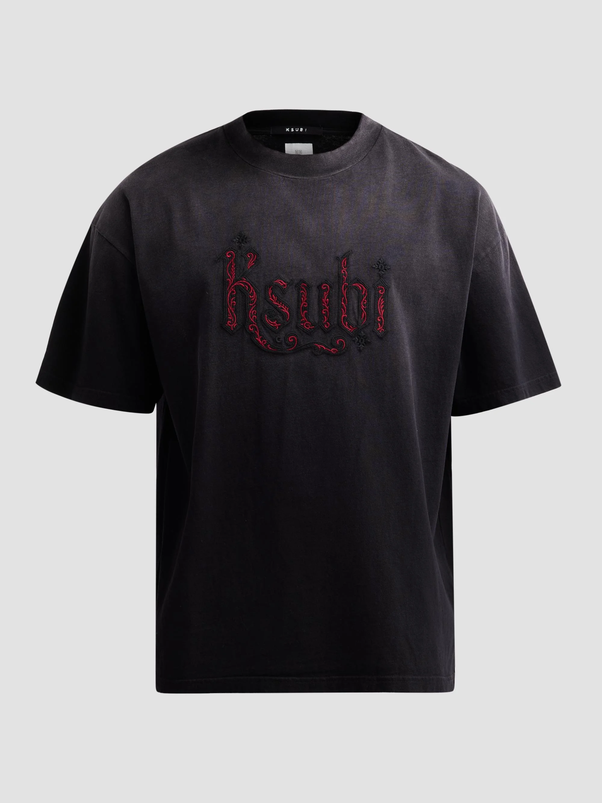 Men's Paise Ekcess Cotton T-Shirt - Charcoal - 1