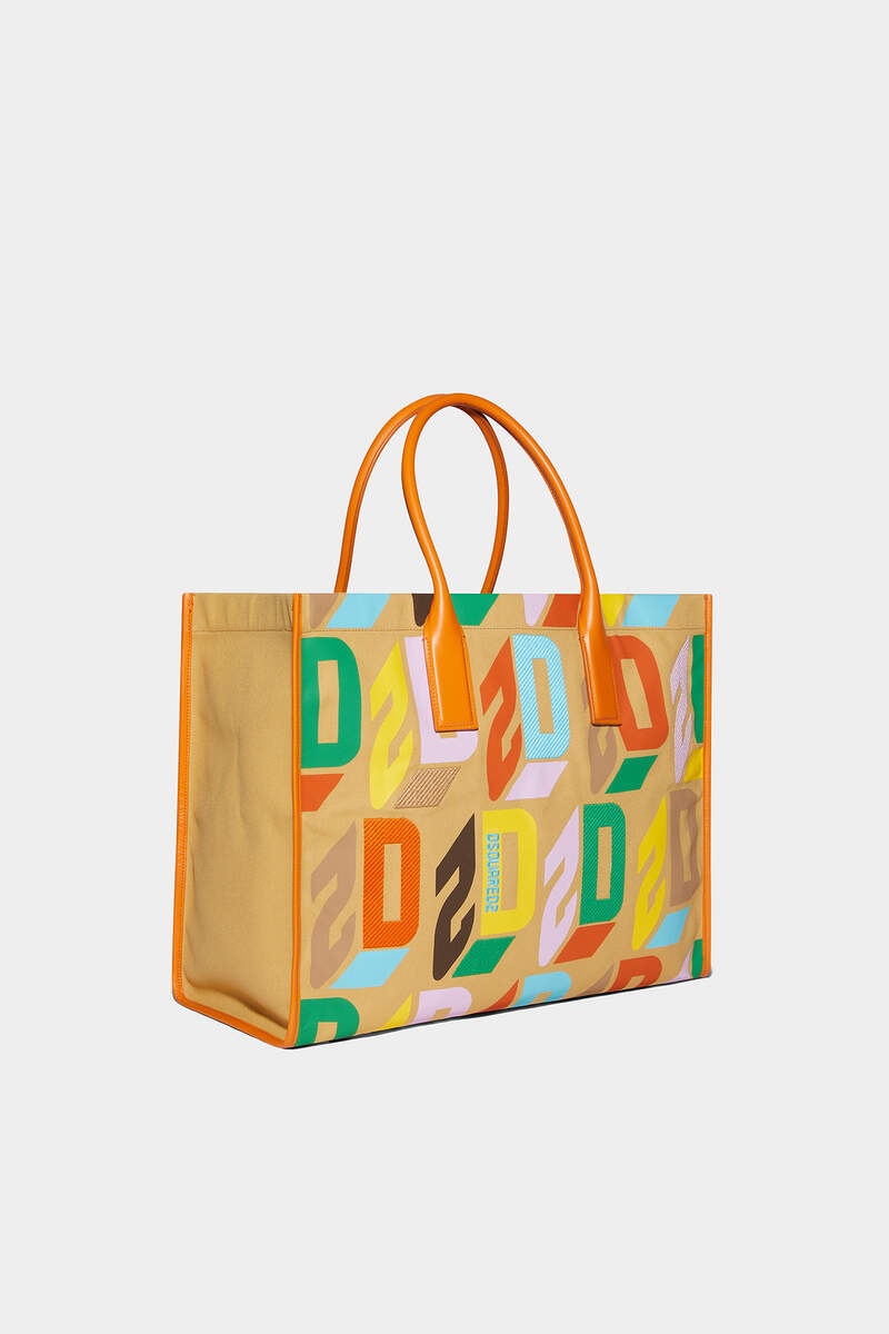 D2 MONOGRAM SHOPPING BAG - 3