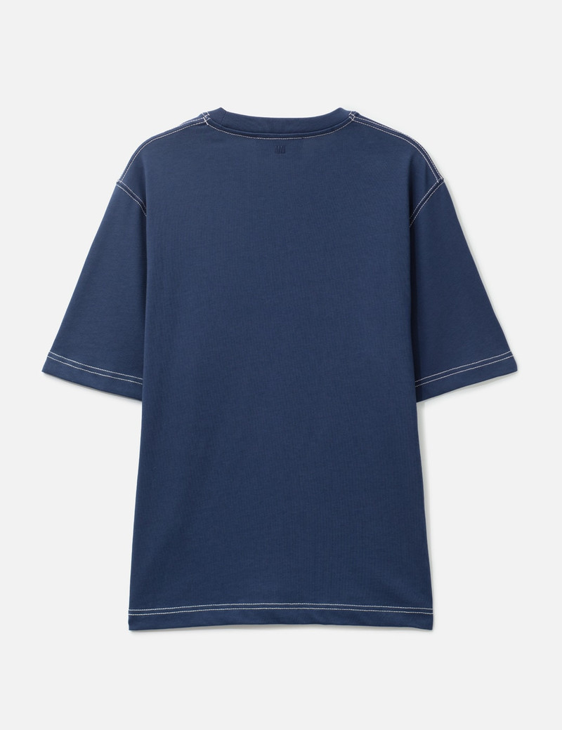 COTTON TOPSTITCHING AMI DE COEUR T-SHIRT 2