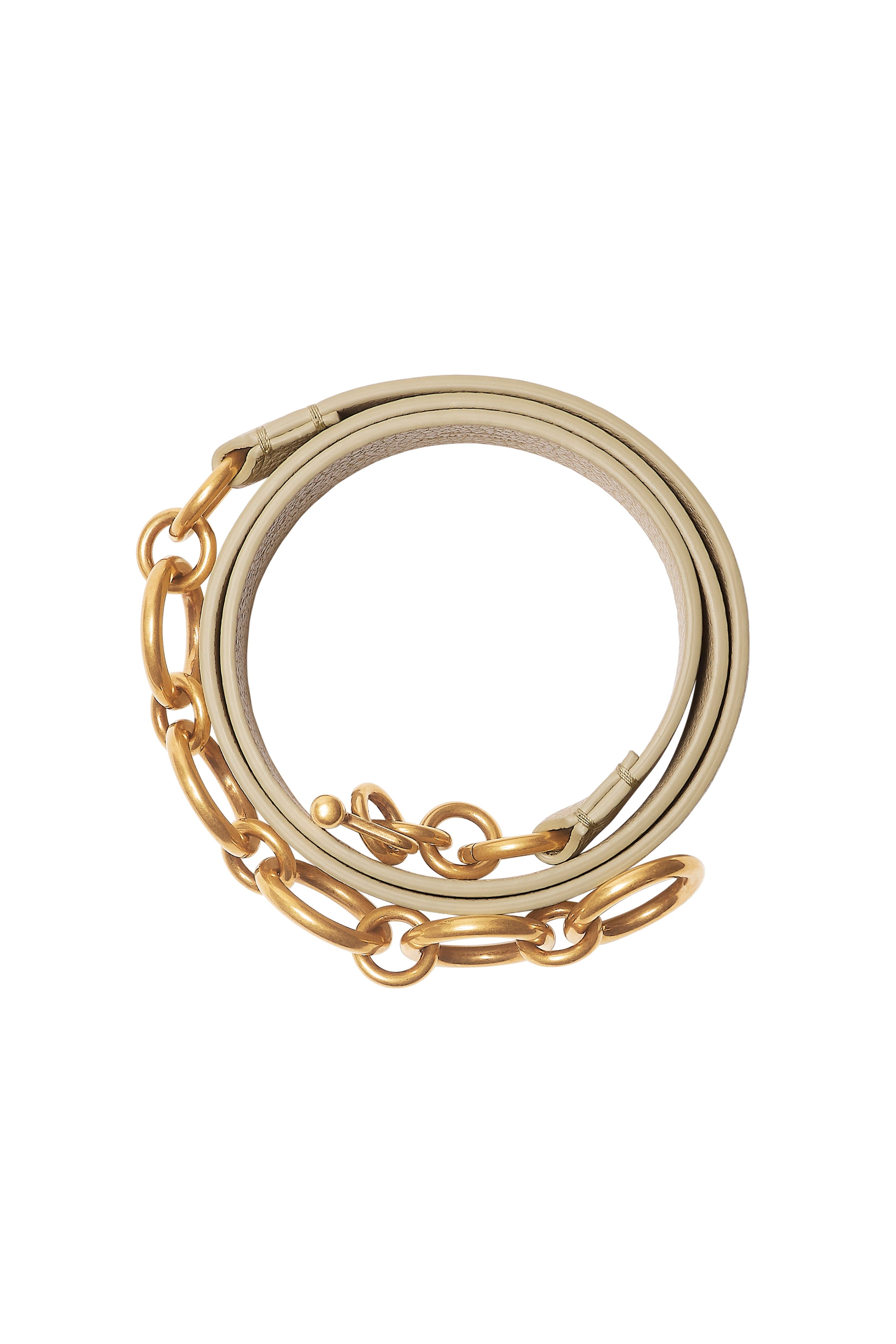 burberry Leather Ring Belt in Hunter at Nordstrom - 3