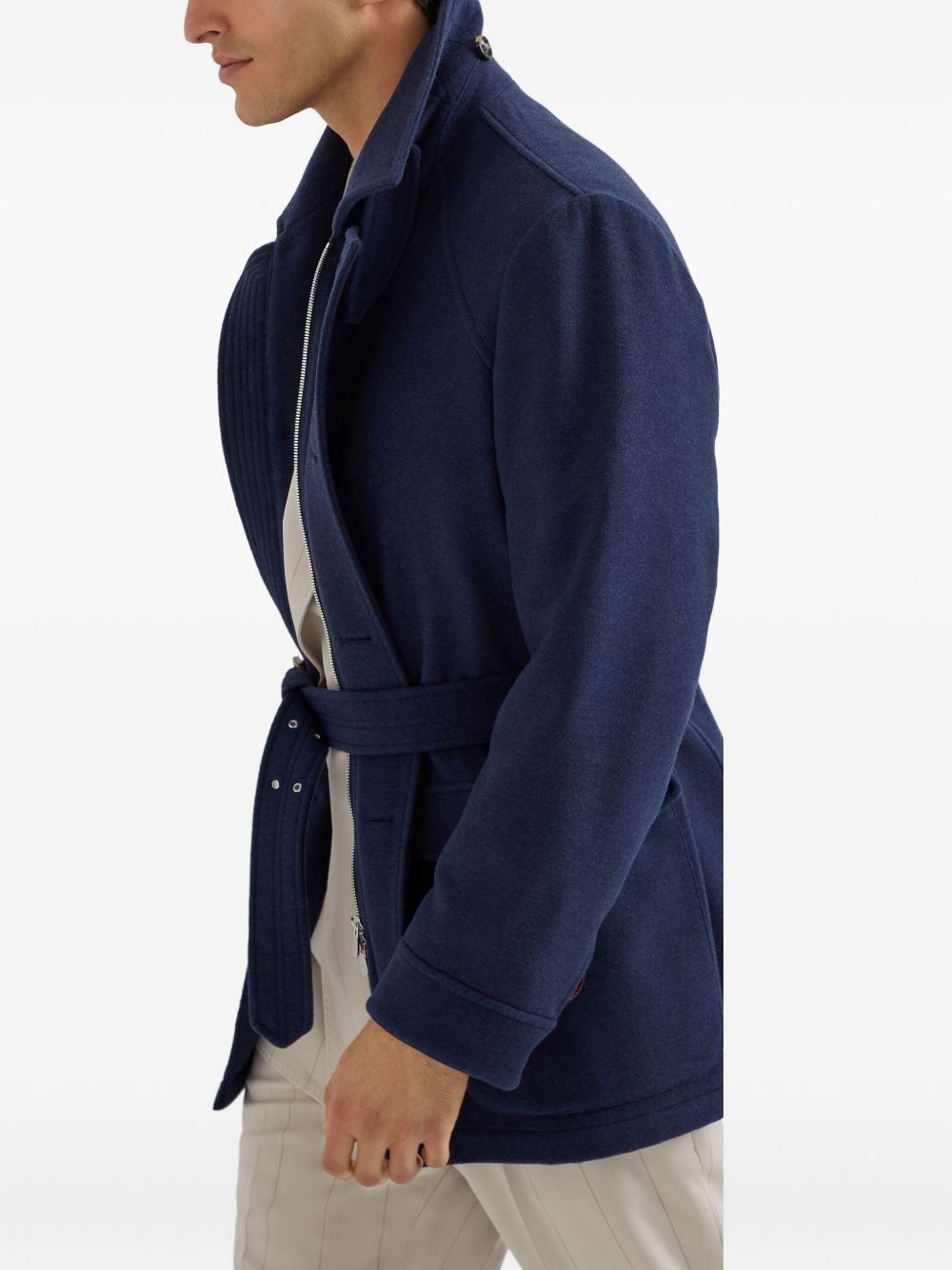 belted jacket - 4