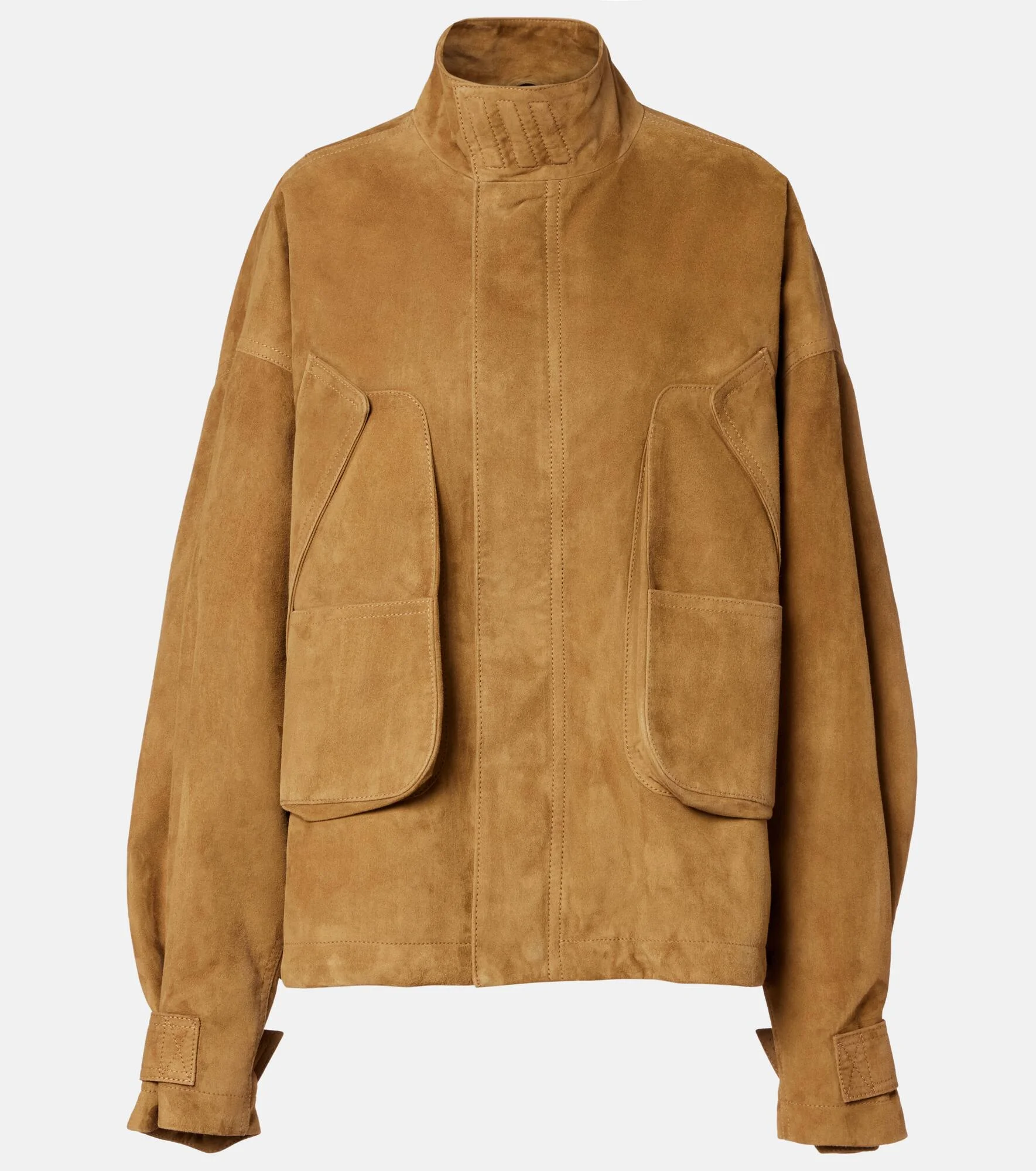 Suede bomber jacket - 1