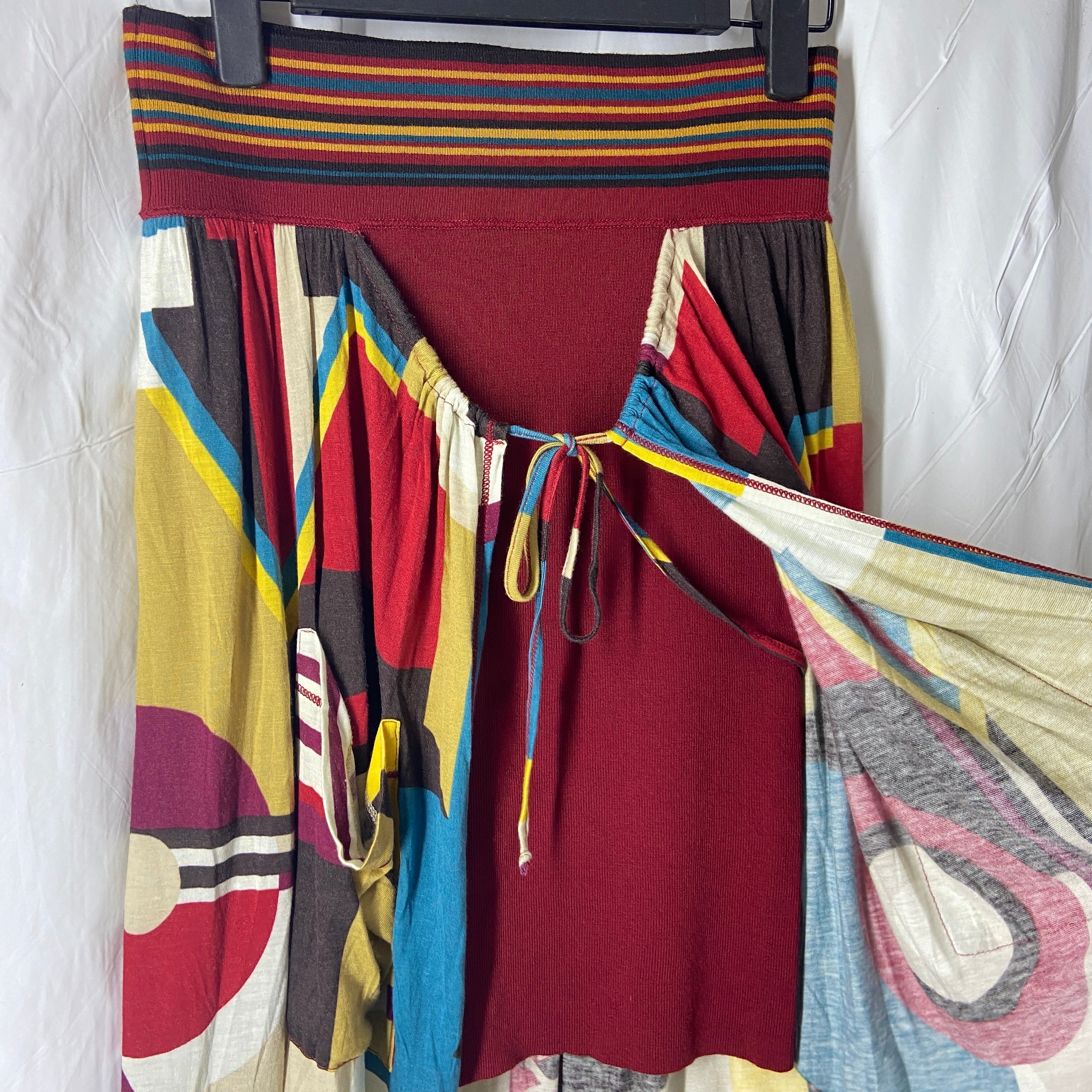Jean paul gaultier Richard Lindner trompe l’oeil layering mesh dress M - 8
