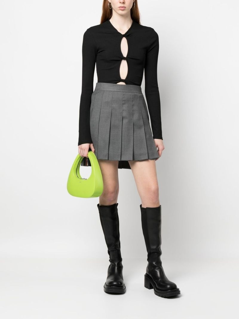 COPERNI curved leather tote bag outlook