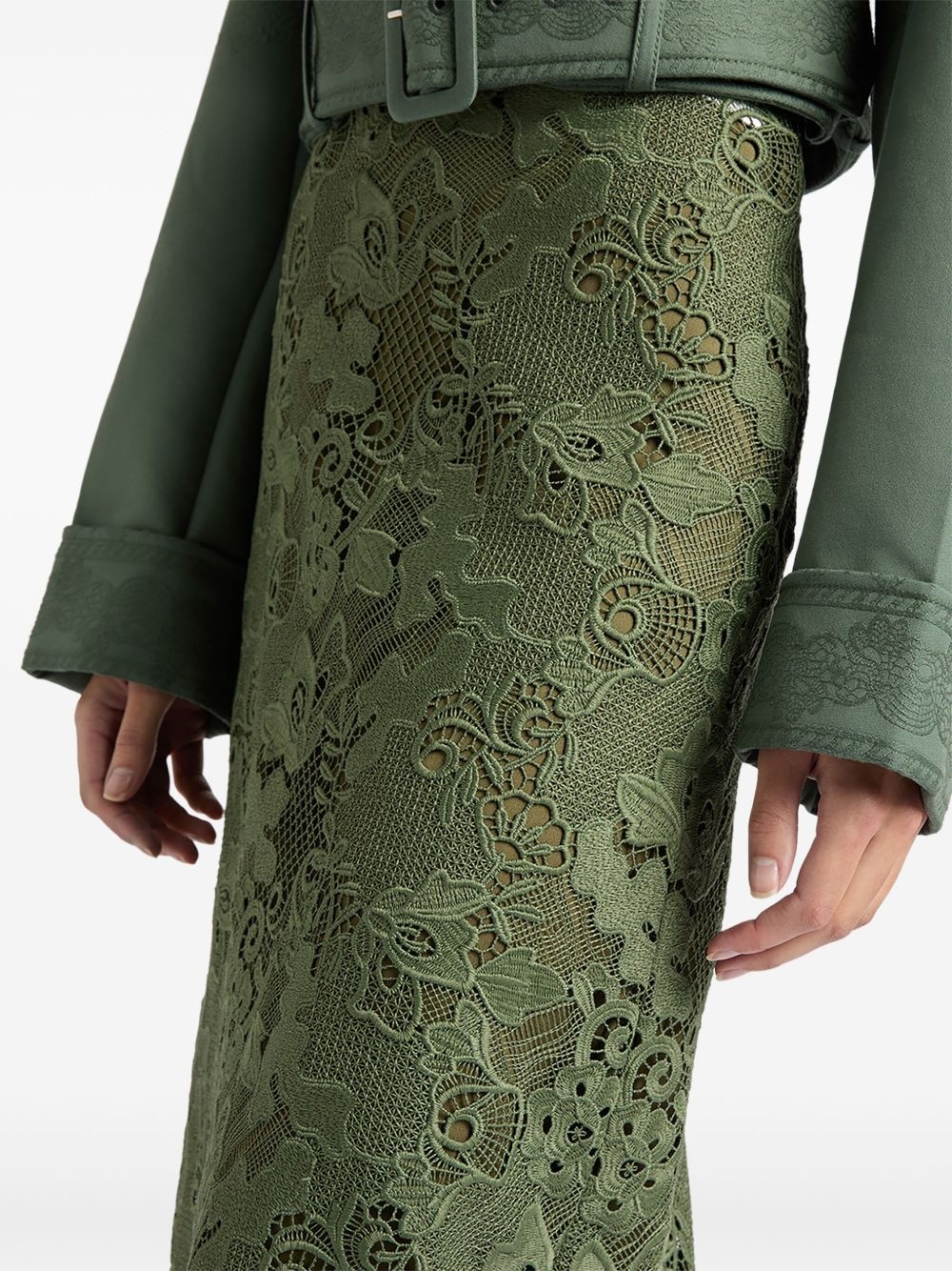 Chantilly-lace skirt - 4