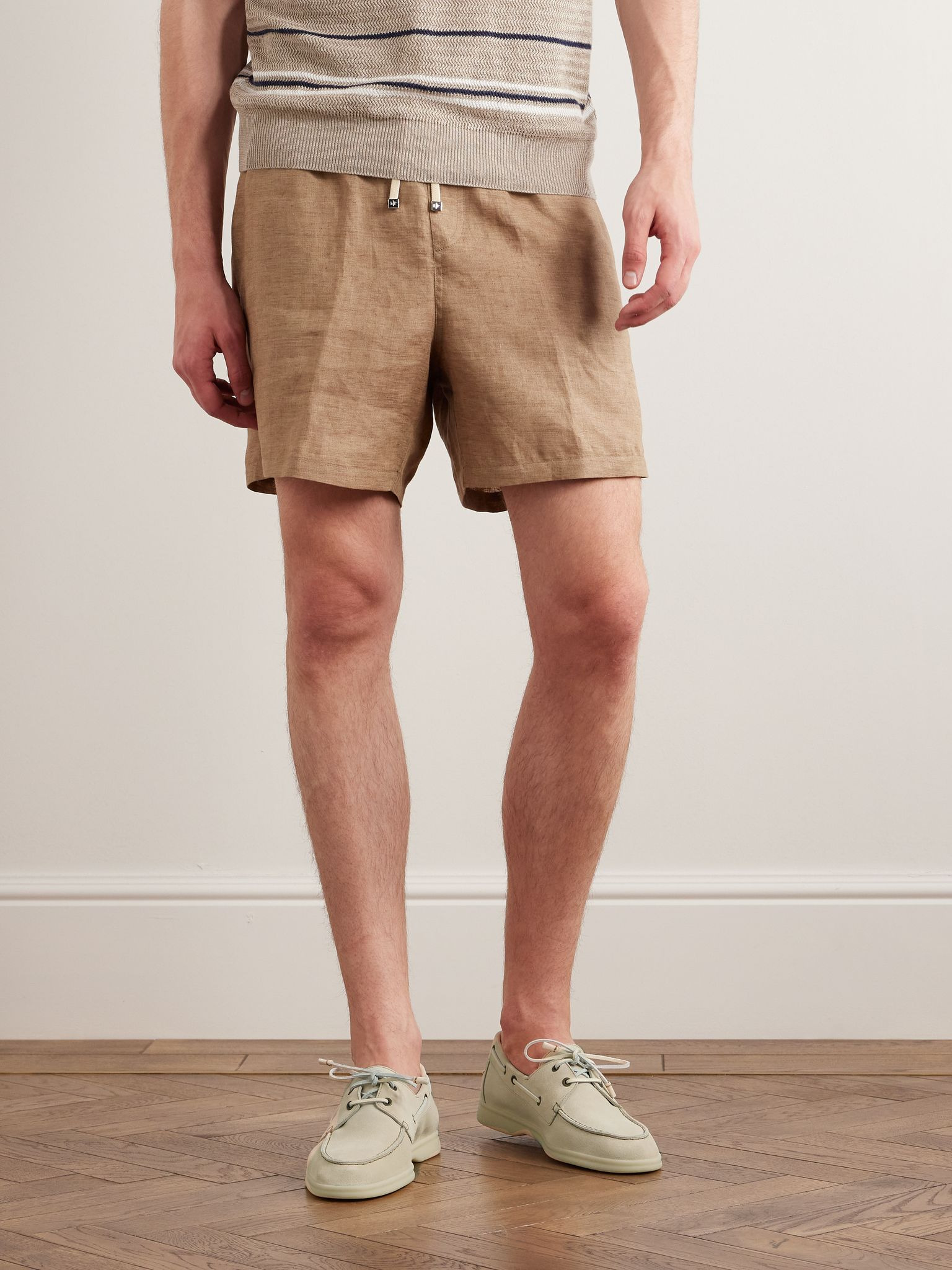Sea-Sail Walk Suede Boat Shoes Off-white - 2