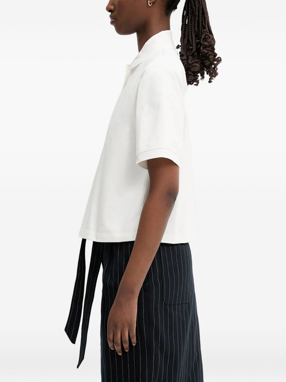 x Verdy tiger-embroidered polo top - 3